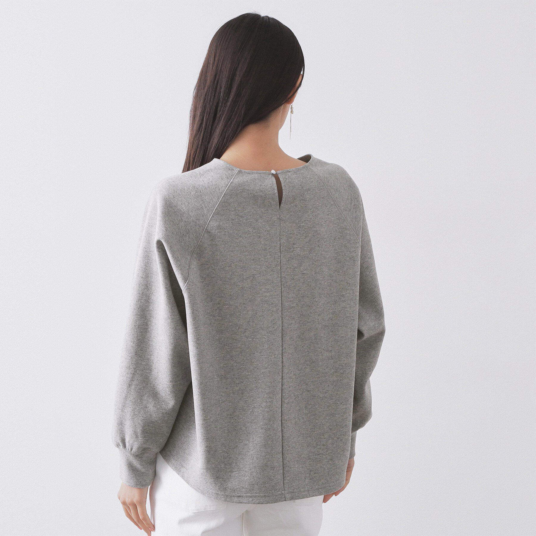 OPAQUE.CLIP「フォルムデザイントップス／セットアップ対応【洗濯機OK】」|Tシャツ・カットソー|
