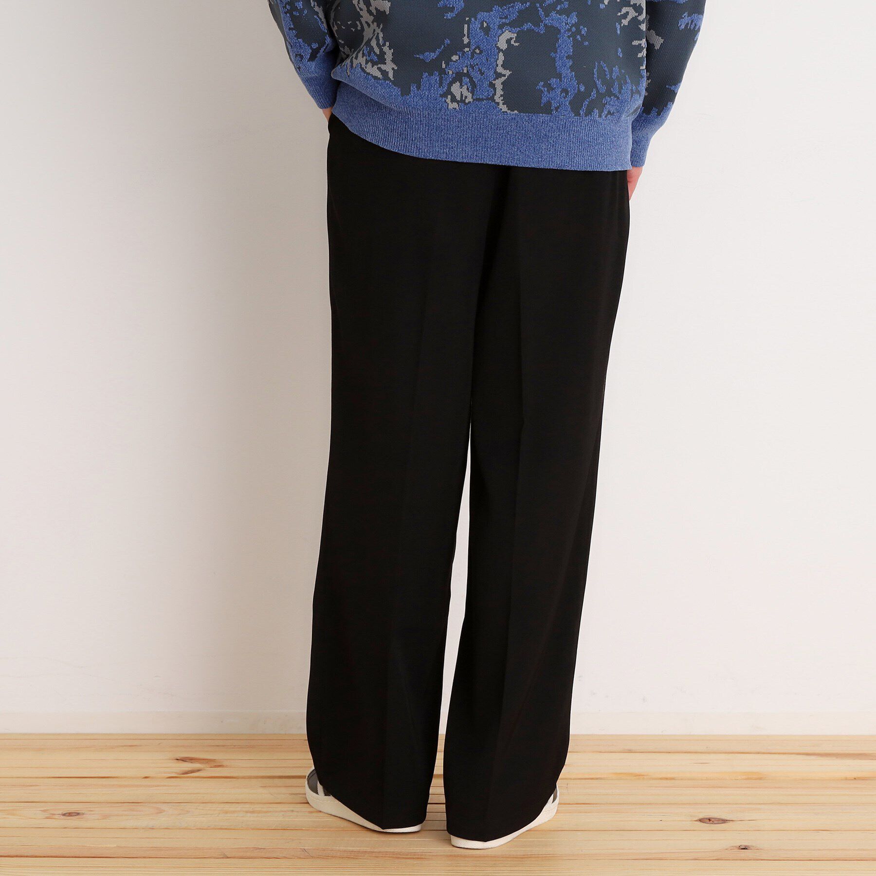 THE SHOP TK「ツイル ワイドスラックス 洗濯機OK」|その他|