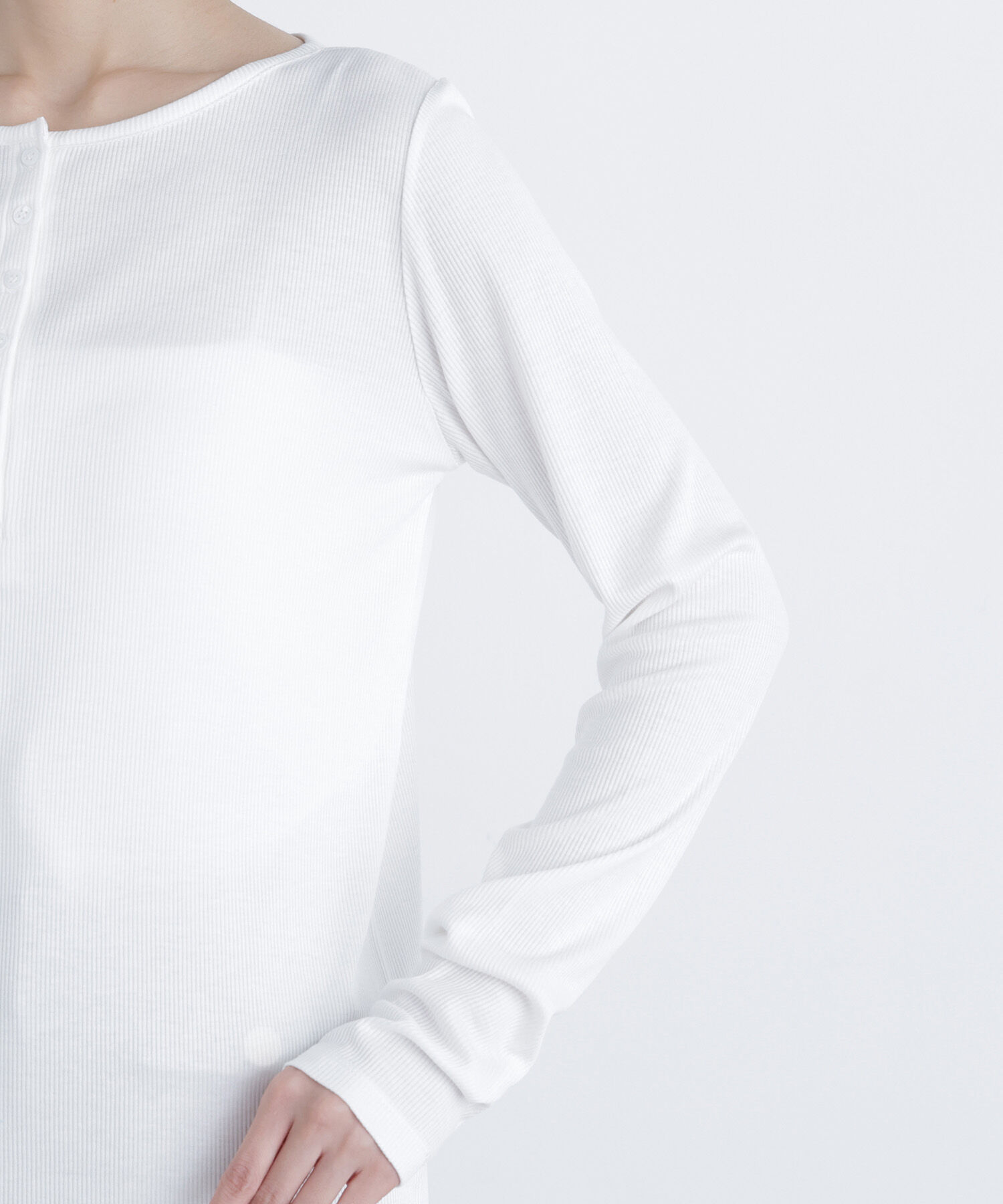  「〈N.〉ヘンリーネックカットソー」|Tシャツ・カットソー|
