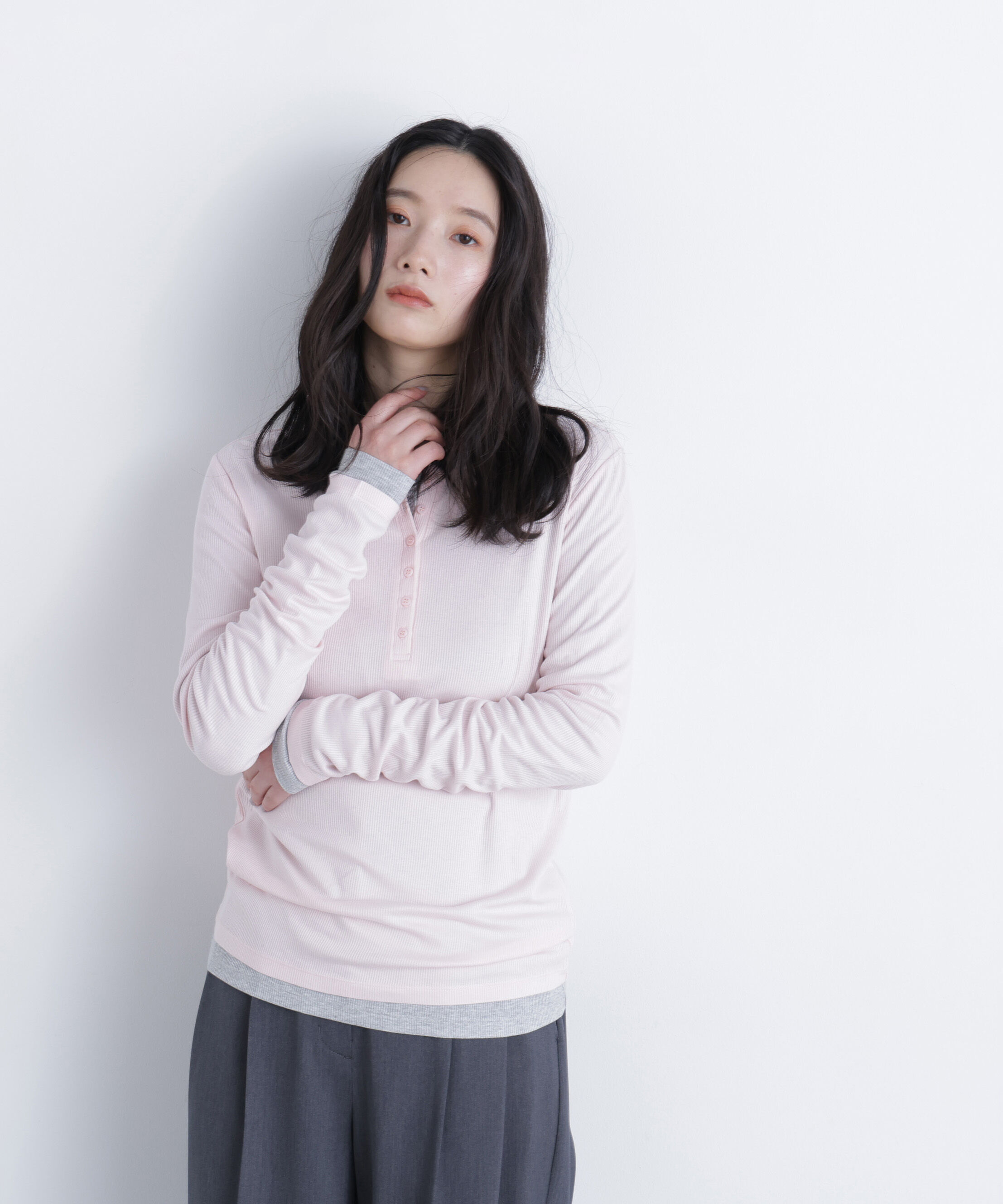  「〈N.〉ヘンリーネックカットソー」|Tシャツ・カットソー|