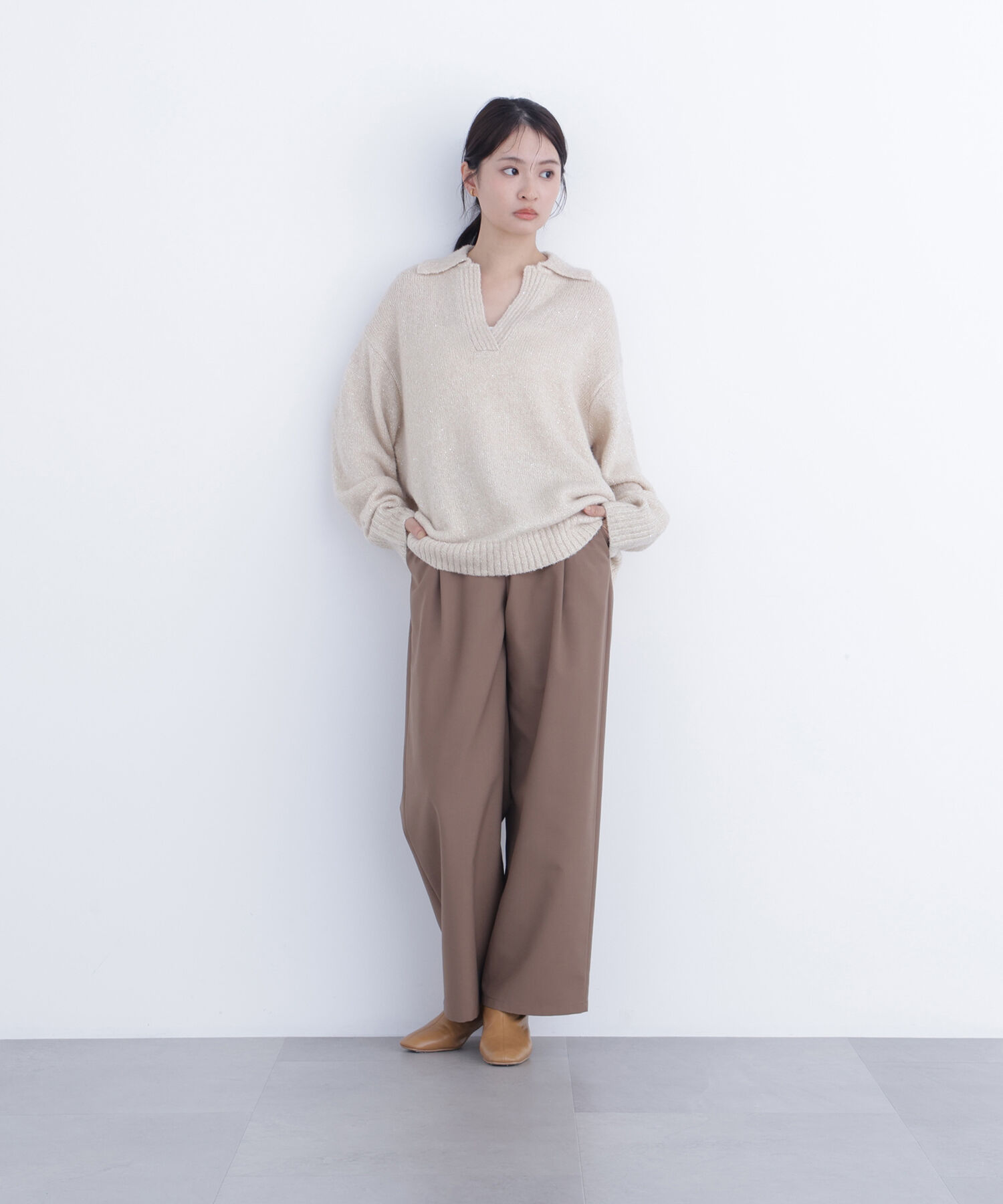  「〈N.〉ワイドツイルパンツ」|その他|