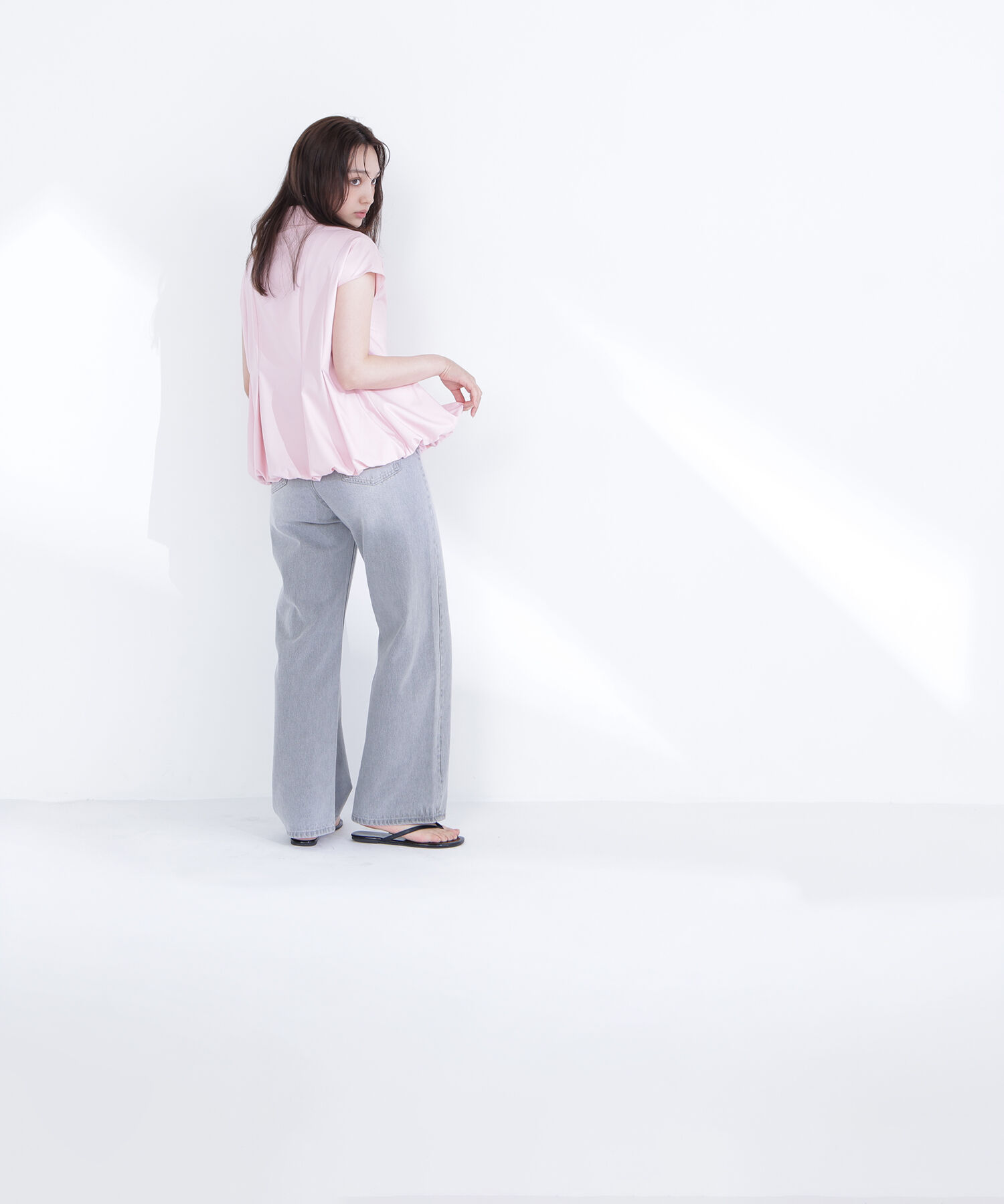  「バルーンヘムシャツ」|シャツ・ブラウス|