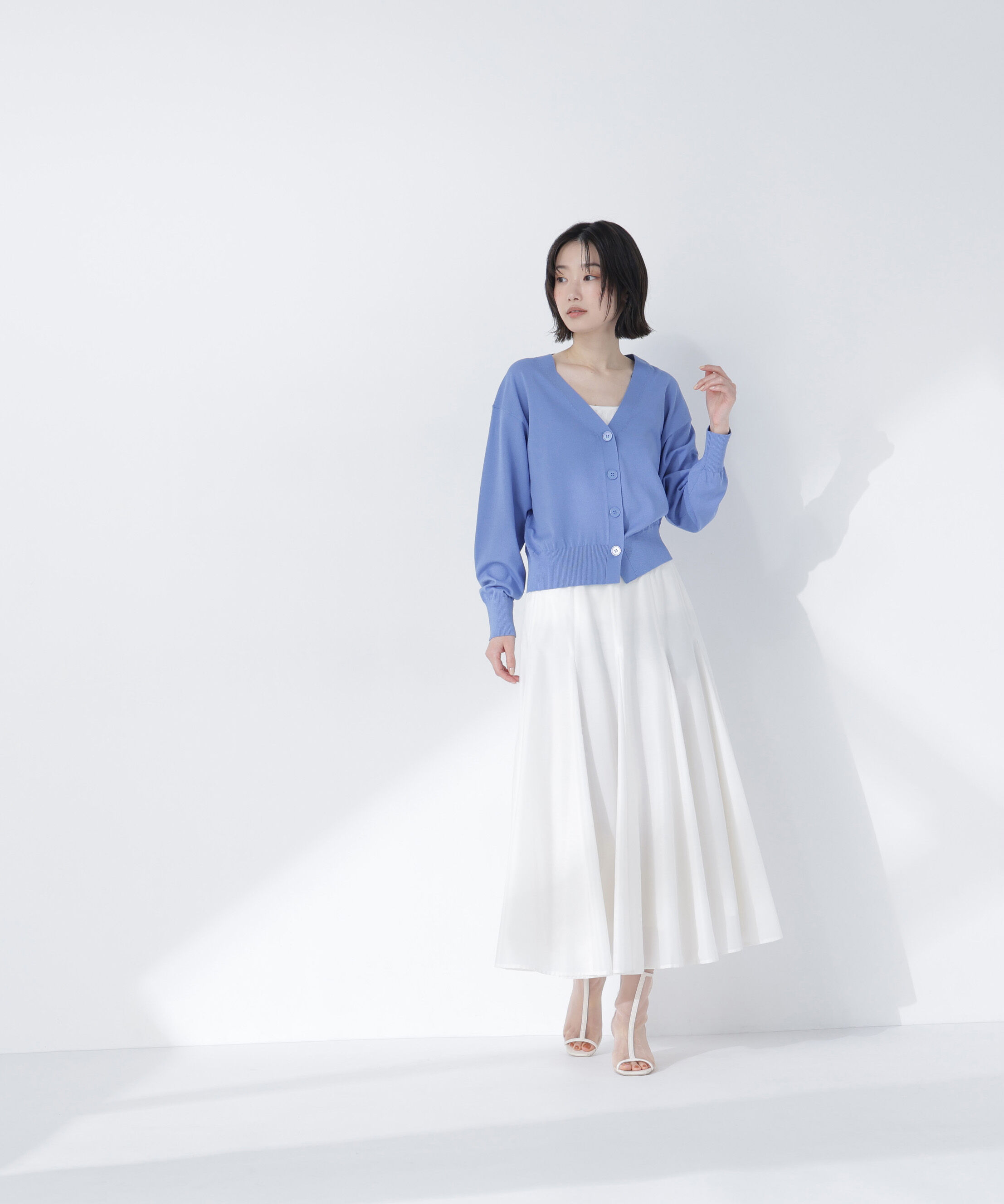  「シャイニーシアーボリュームスカート」|スカート|