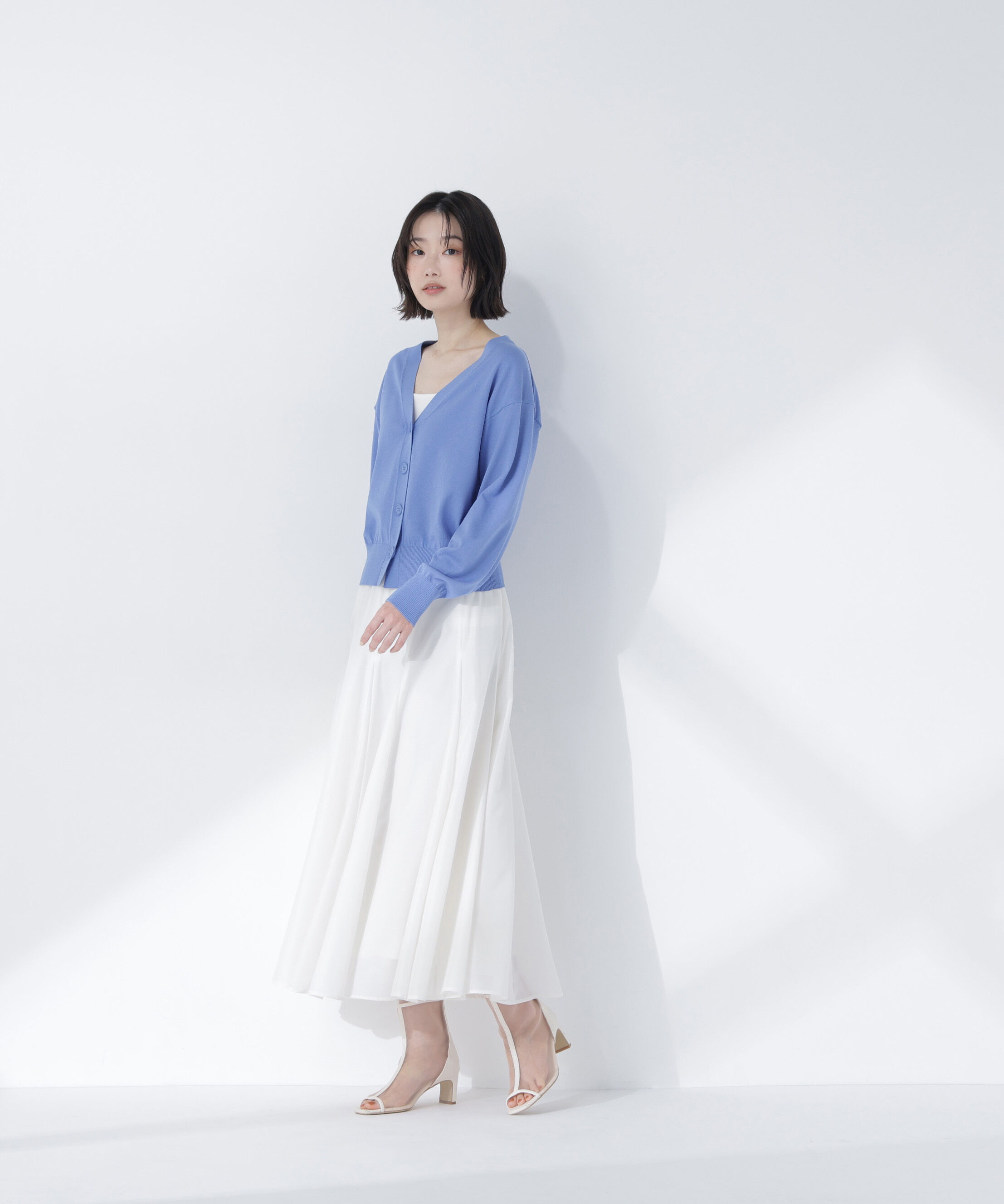  「シャイニーシアーボリュームスカート」|スカート|