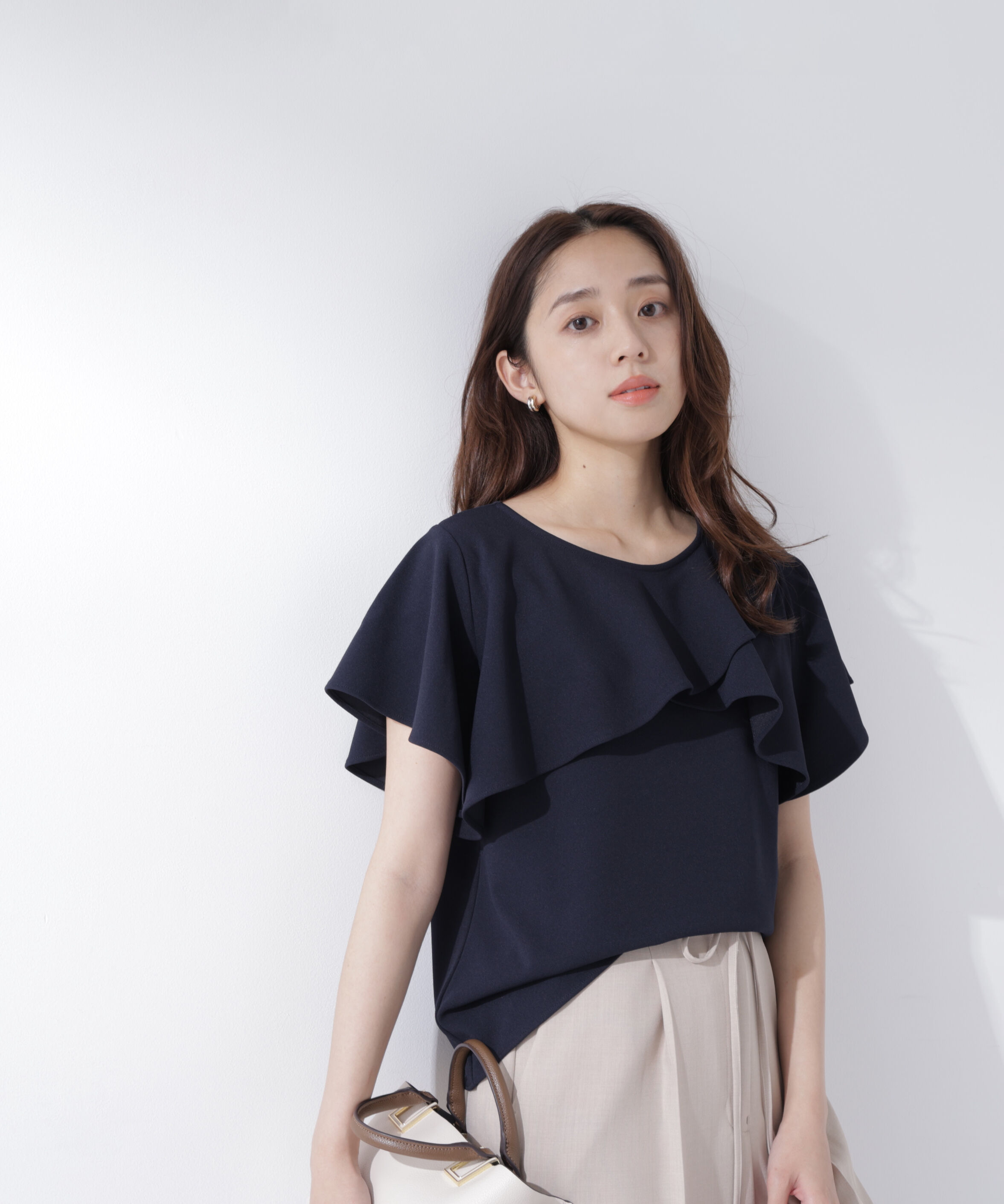  「カットジョーゼットトップス」|Tシャツ・カットソー|