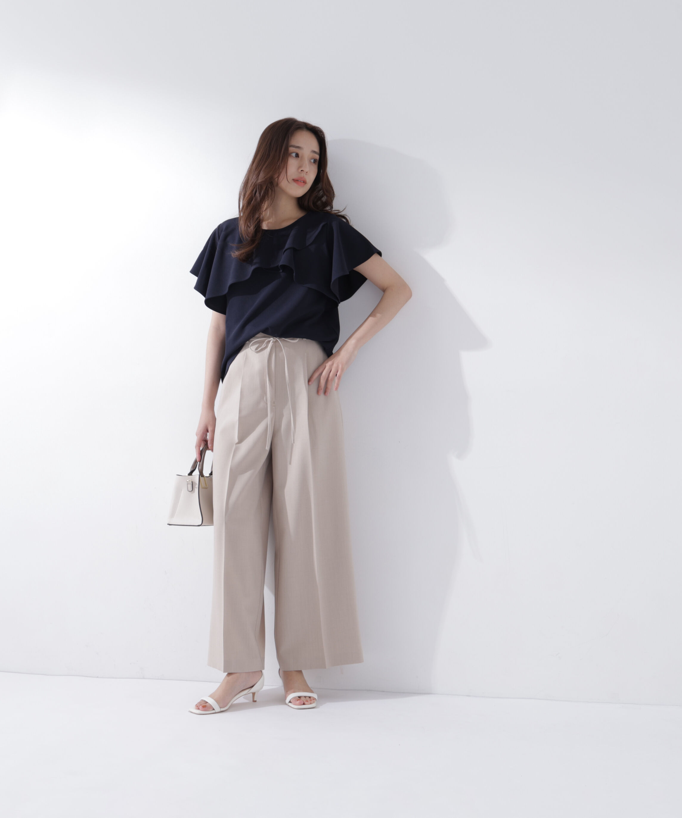  「カットジョーゼットトップス」|Tシャツ・カットソー|