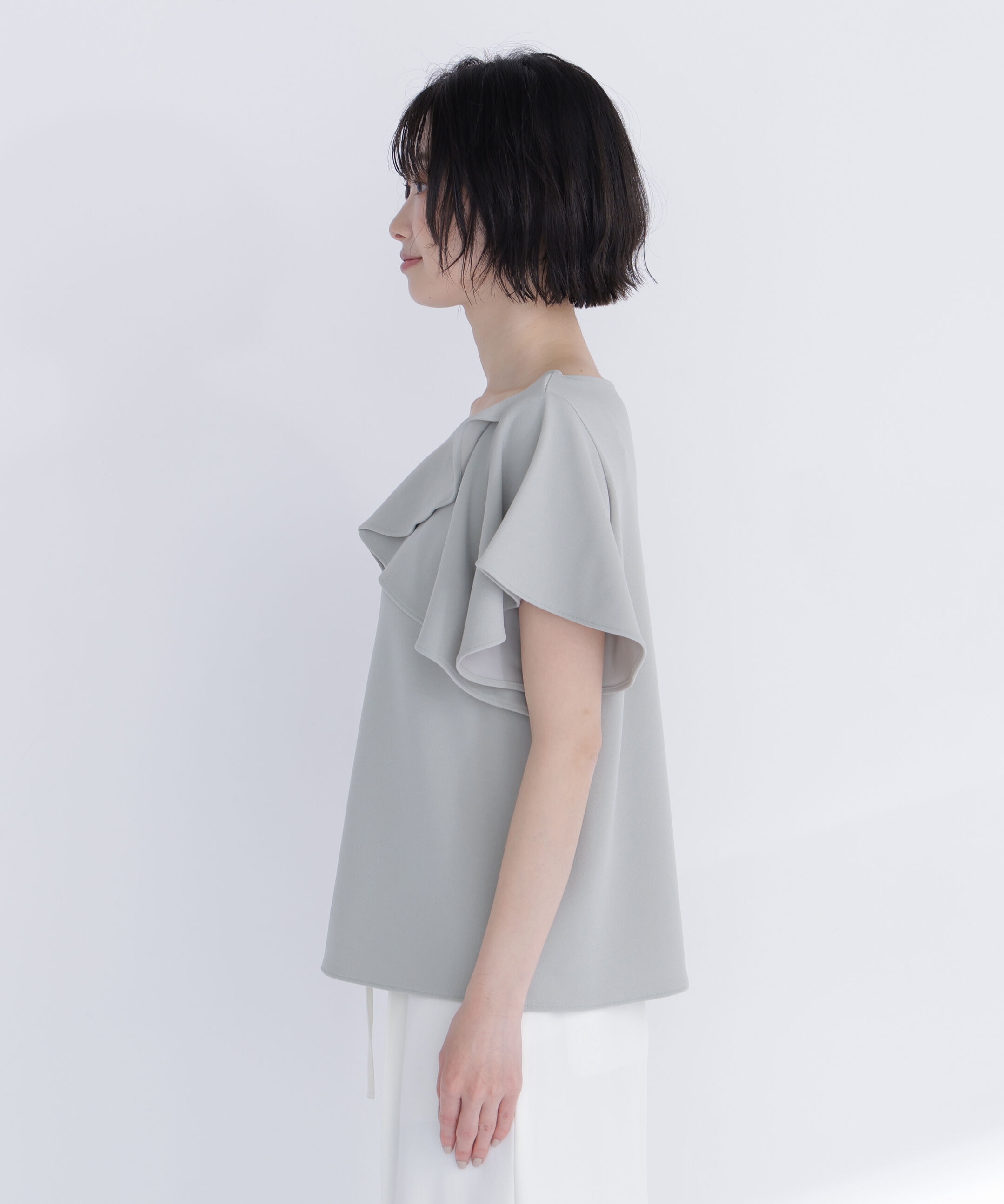  「カットジョーゼットトップス」|Tシャツ・カットソー|