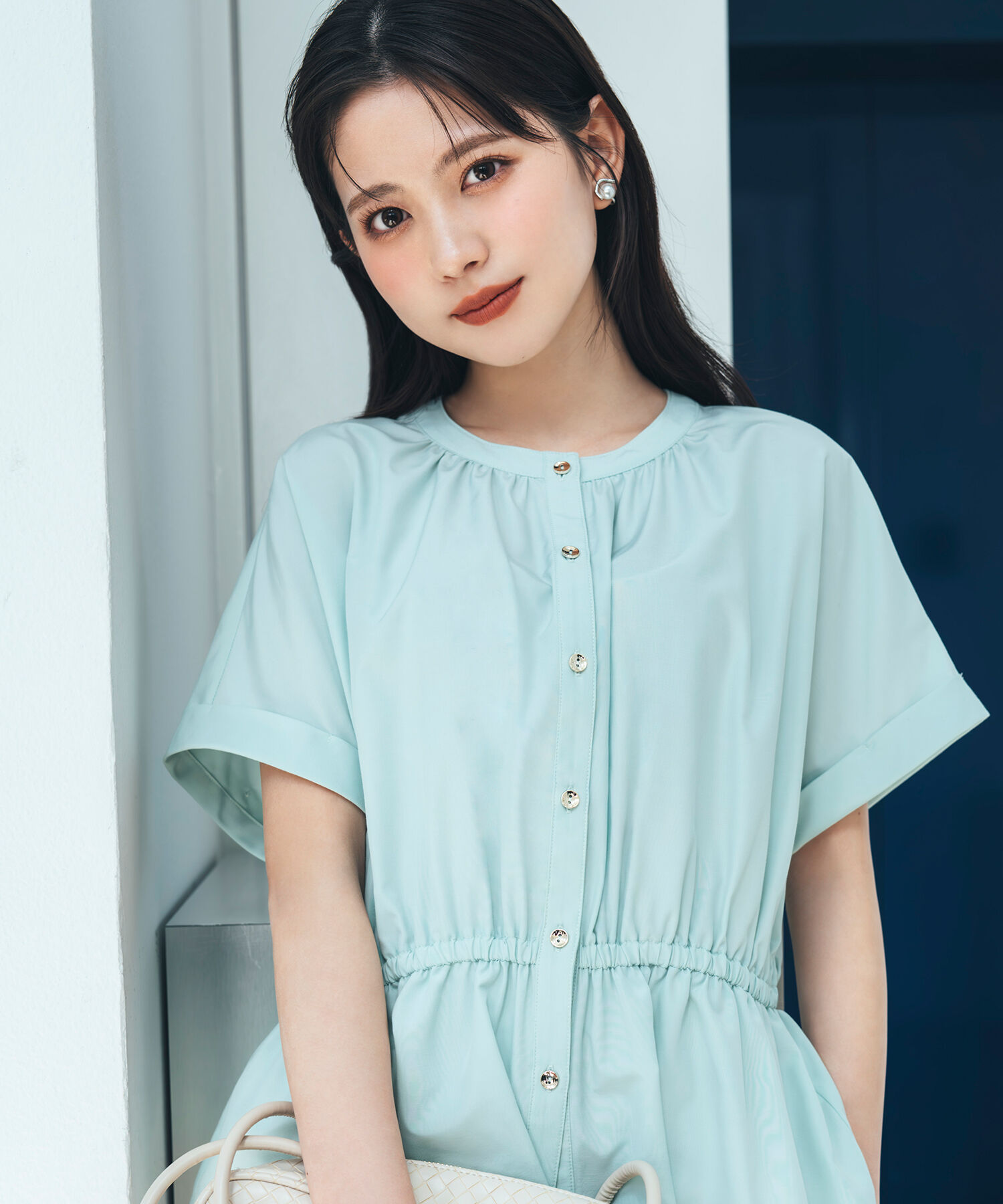  「きゅっとふわっと。全部盛りブラウス」|シャツ・ブラウス|