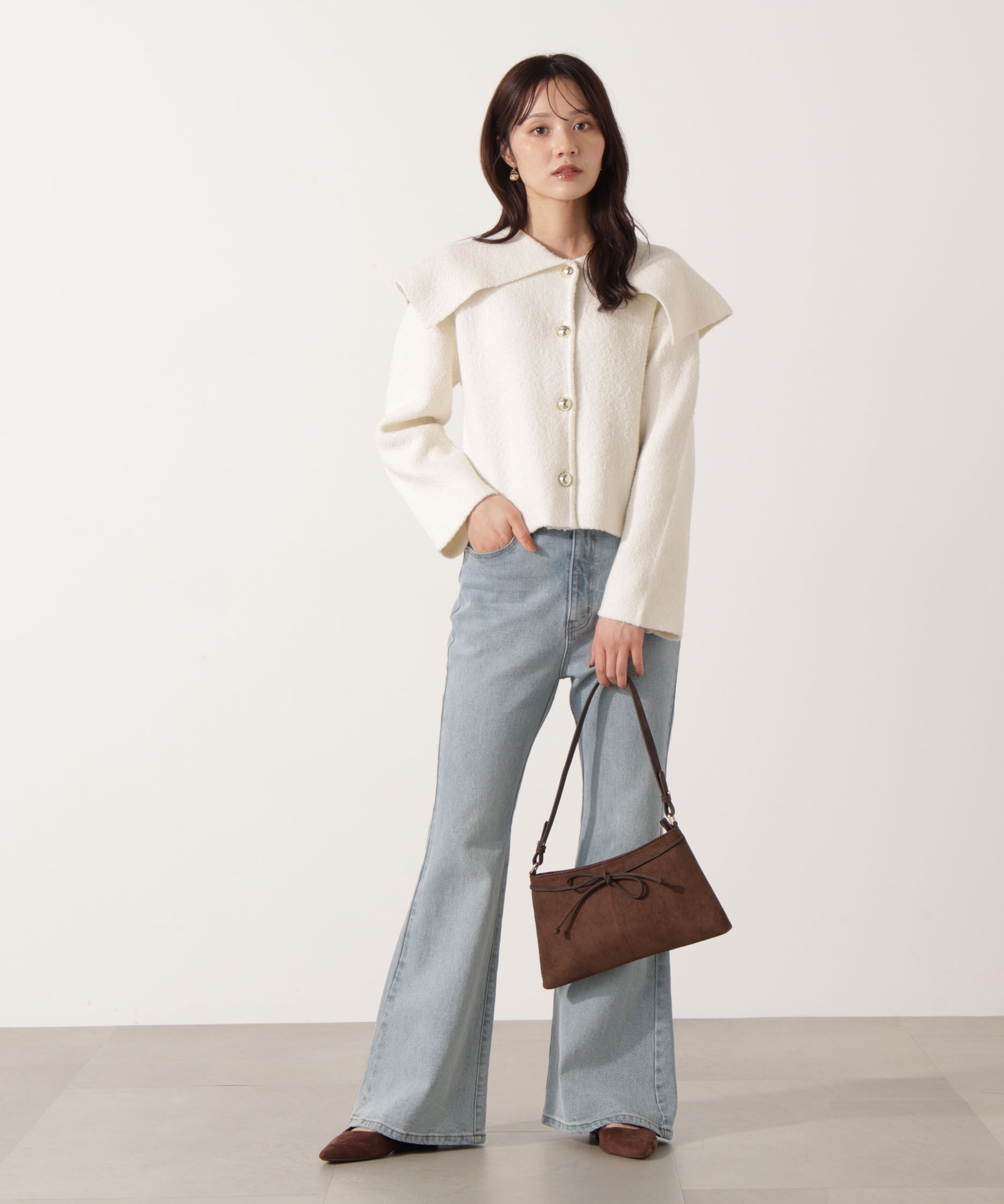 PROPORTION BODY DRESSING「フレアデニムパンツ」|その他|