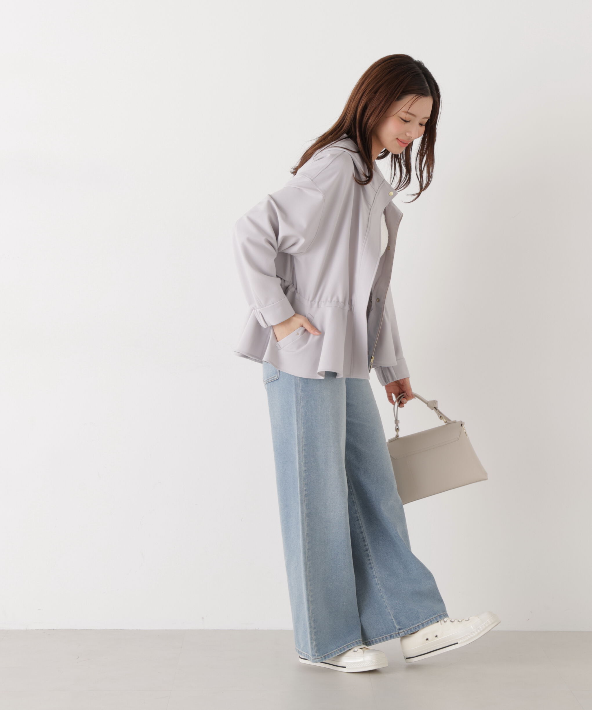 PROPORTION BODY DRESSING「〈a/mie〉ワイドデニムパンツ　26SS」|その他|