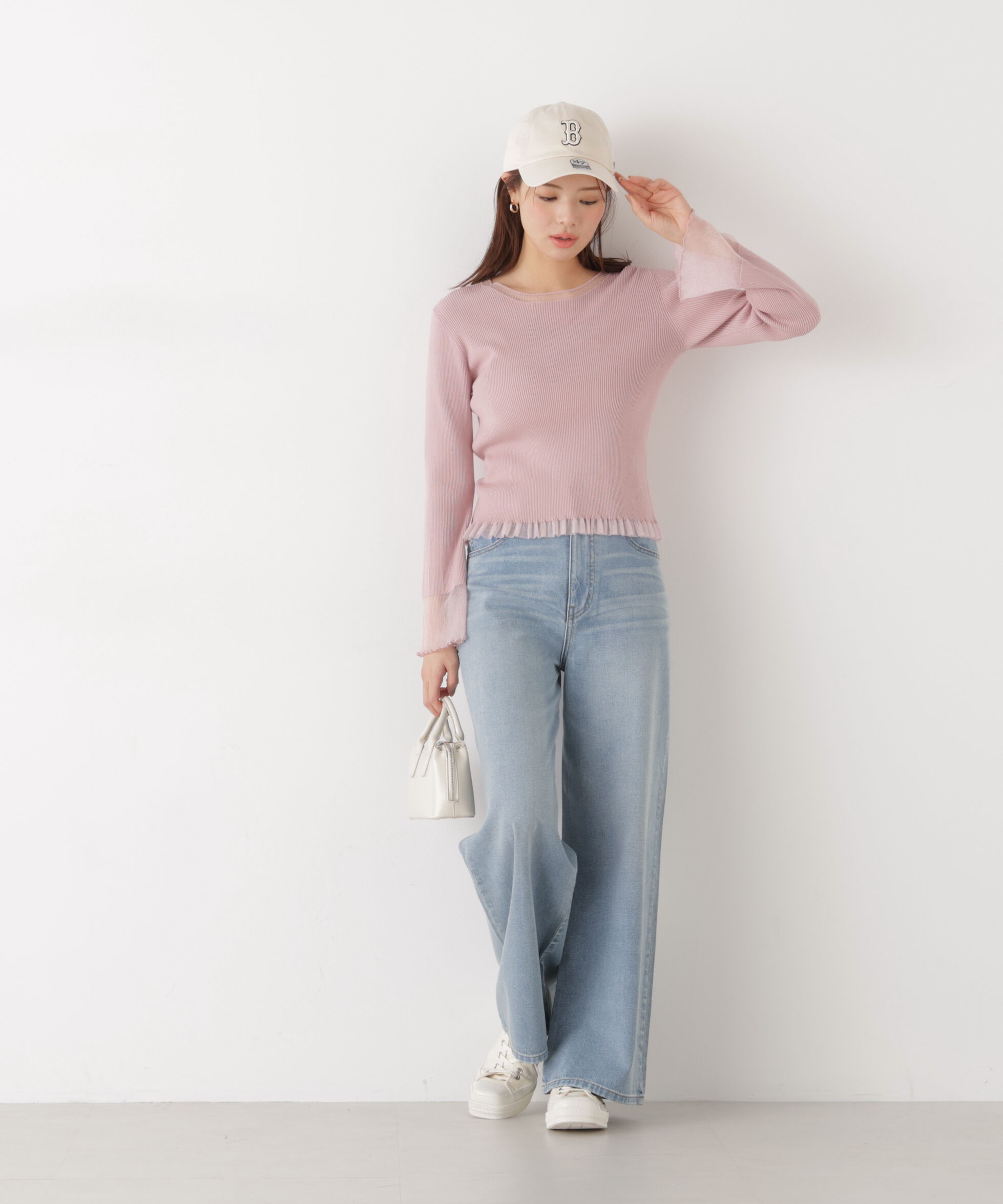 PROPORTION BODY DRESSING「〈a/mie〉ワイドデニムパンツ　26SS」|その他|