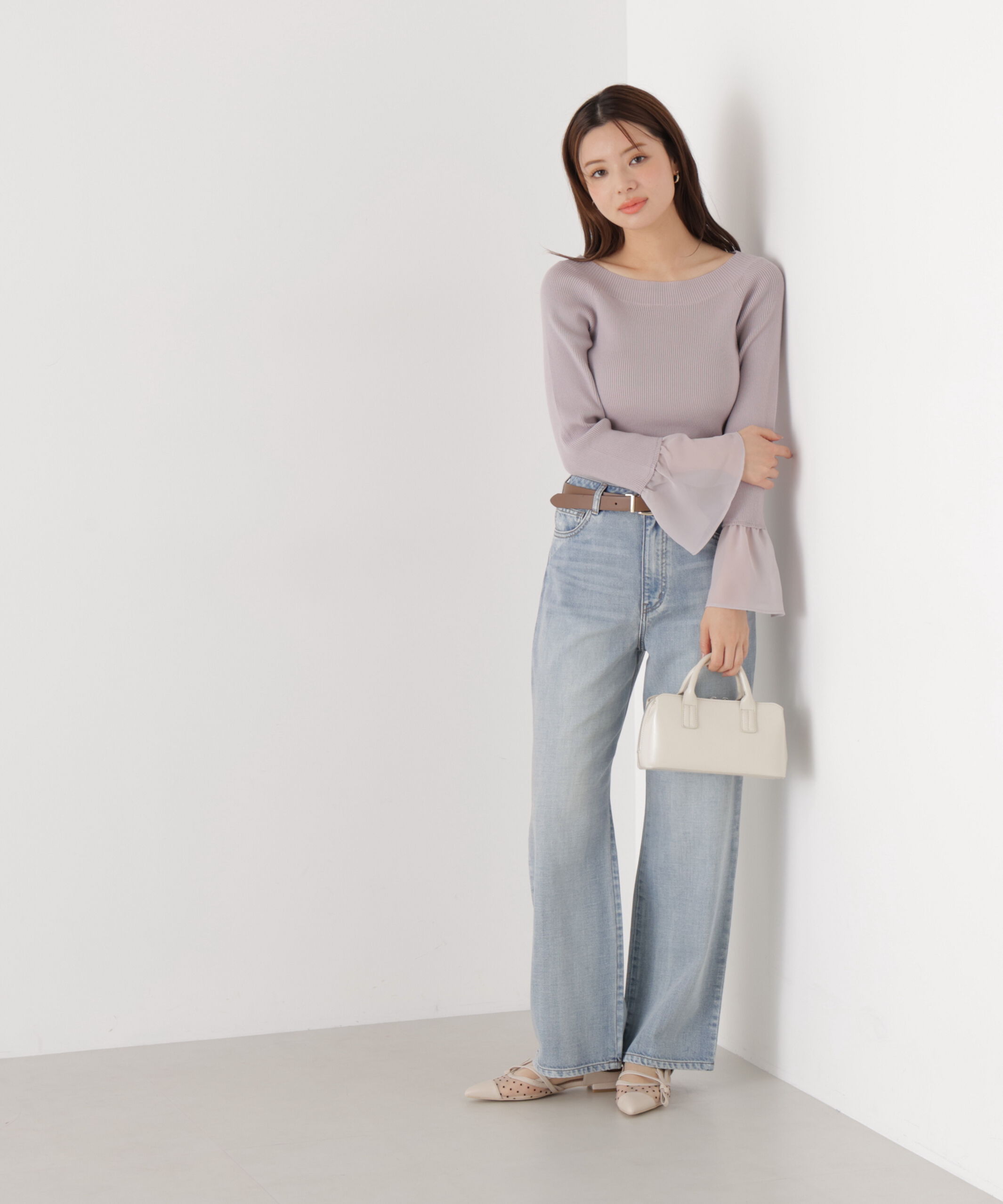 PROPORTION BODY DRESSING「〈a/mie〉テンセルストレートデニムパンツ　26SS」|その他|