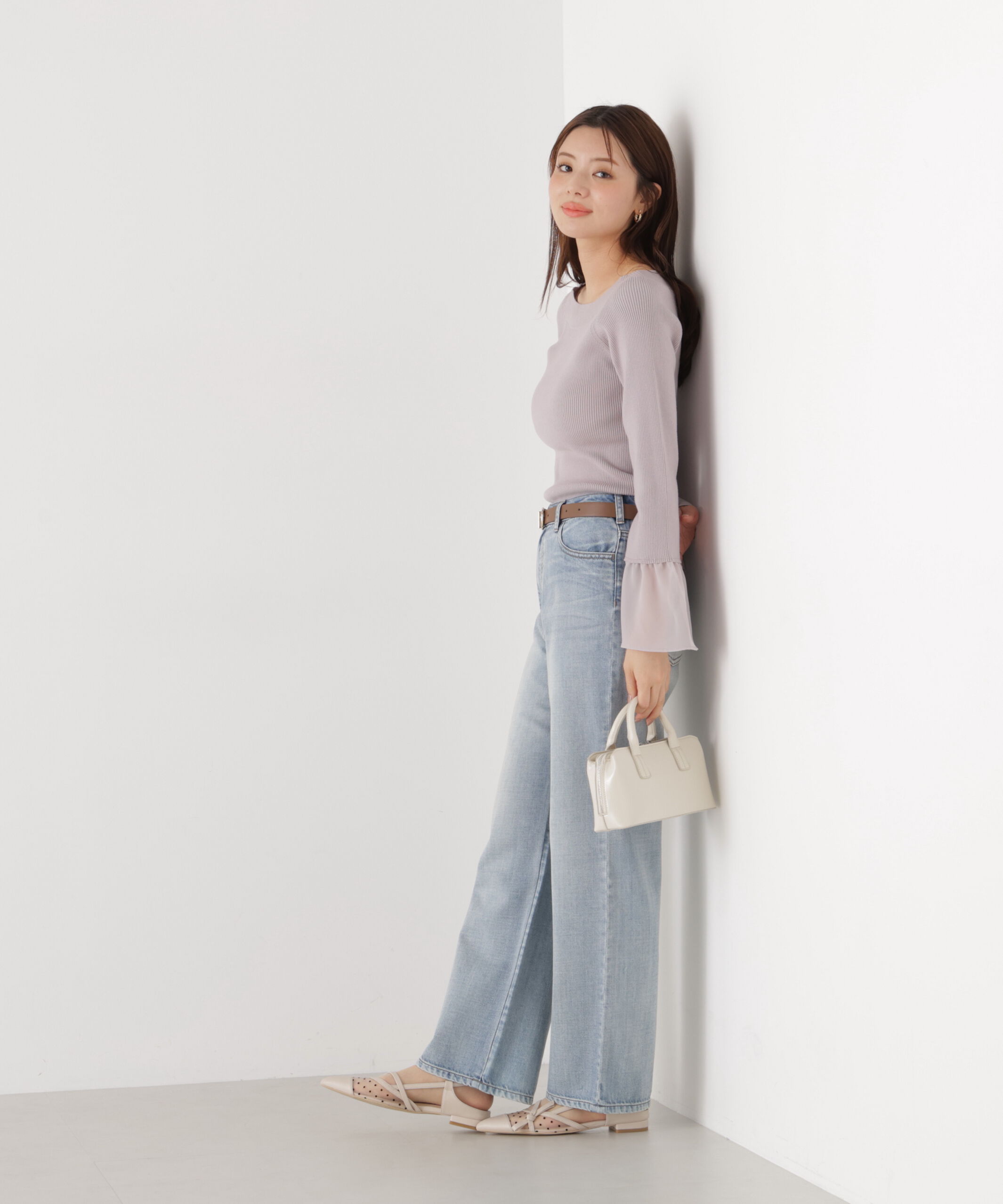 PROPORTION BODY DRESSING「〈a/mie〉テンセルストレートデニムパンツ　26SS」|その他|