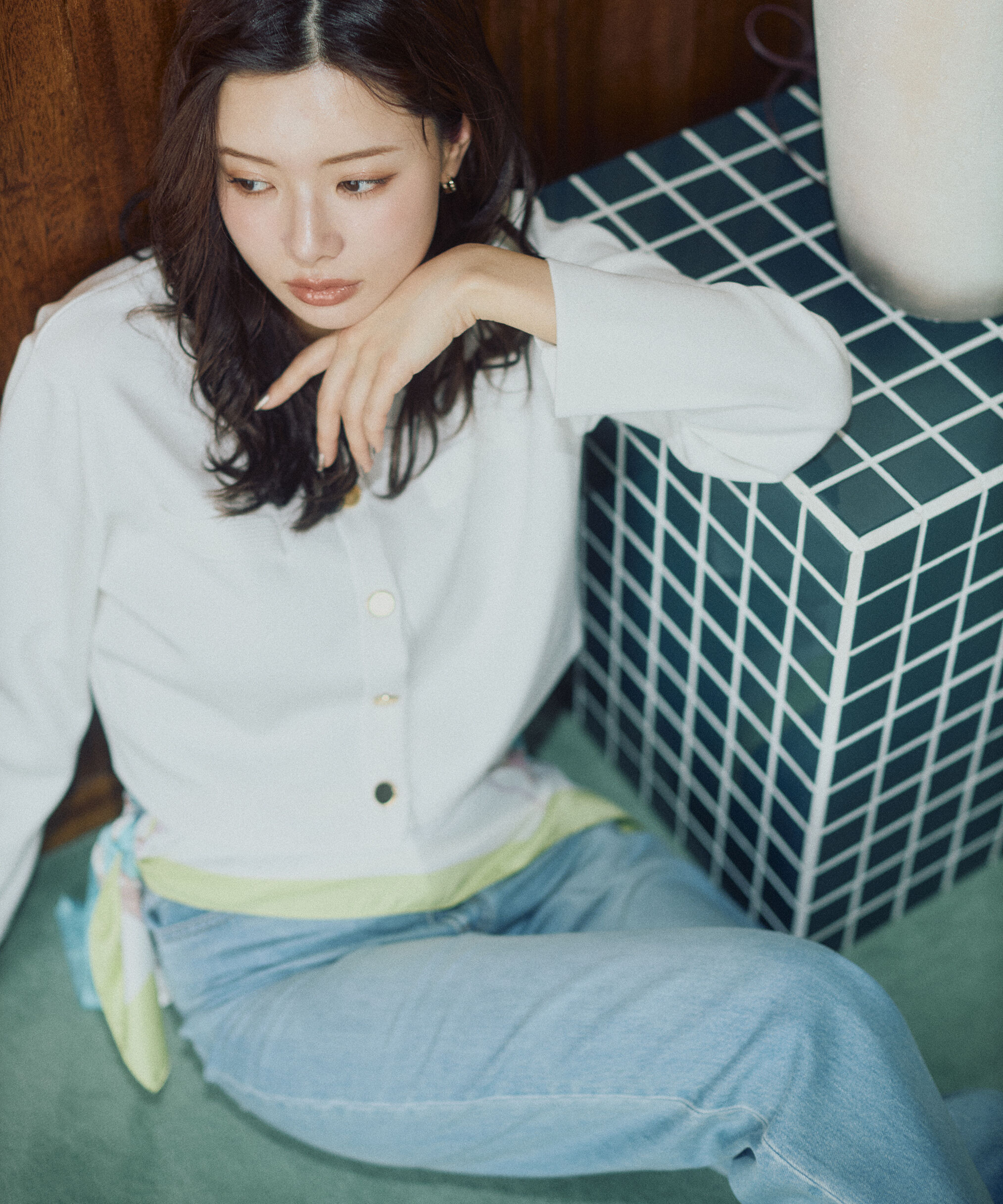 PROPORTION BODY DRESSING「〈a/mie〉テンセルストレートデニムパンツ　26SS」|その他|