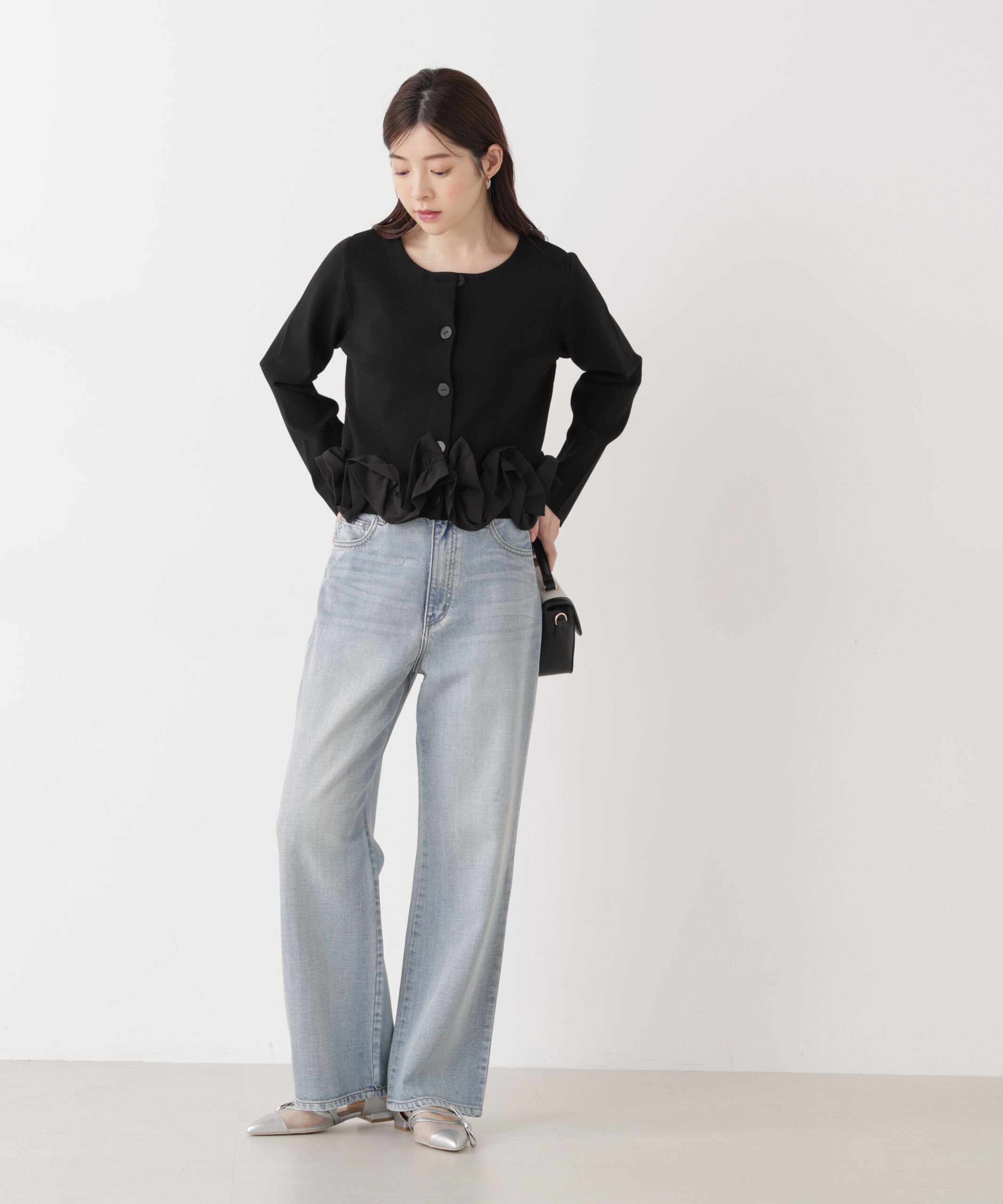 PROPORTION BODY DRESSING「〈a/mie〉テンセルストレートデニムパンツ　26SS」|その他|