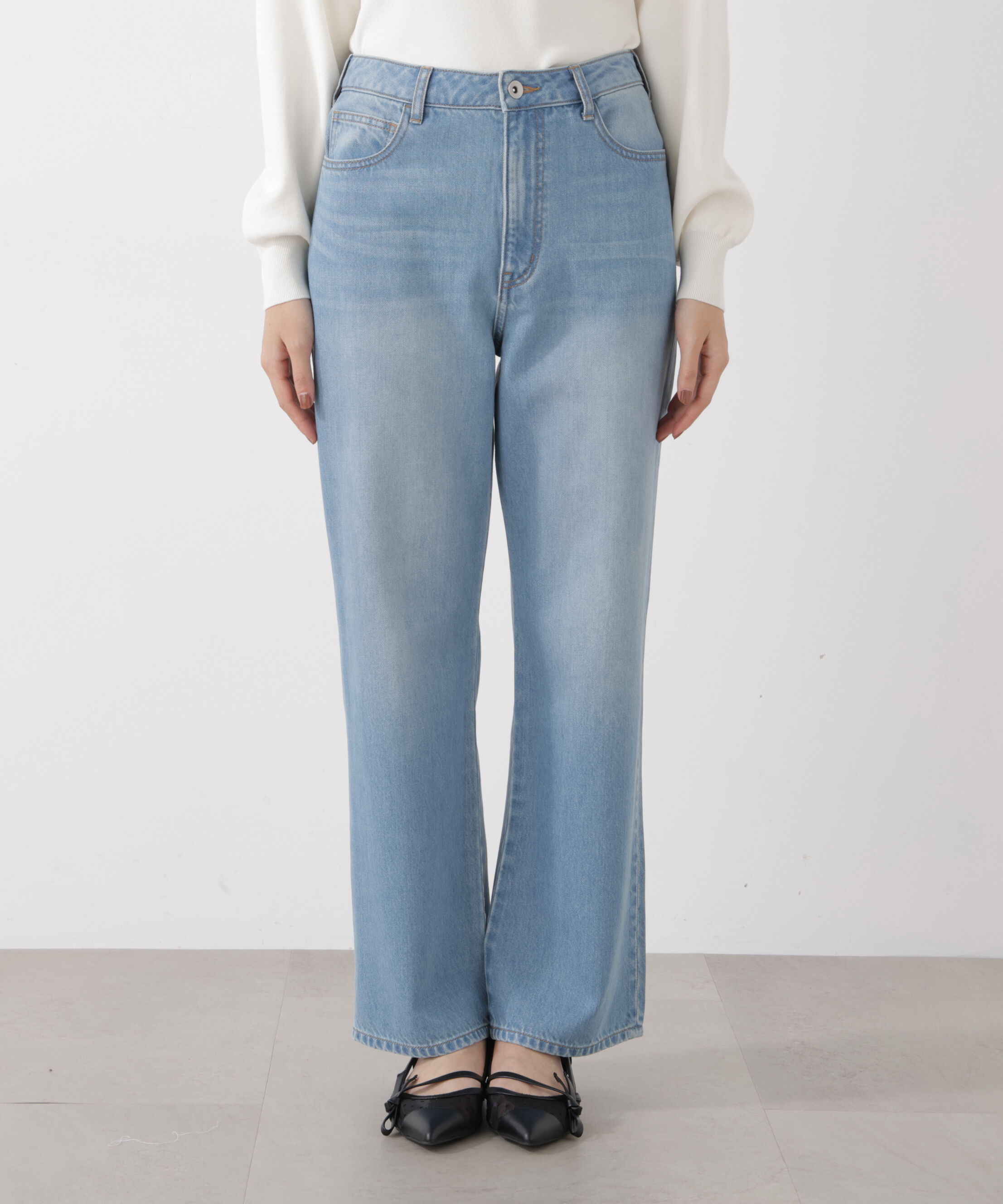 PROPORTION BODY DRESSING「〈a/mie〉テンセルストレートデニムパンツ　26SS」|その他|