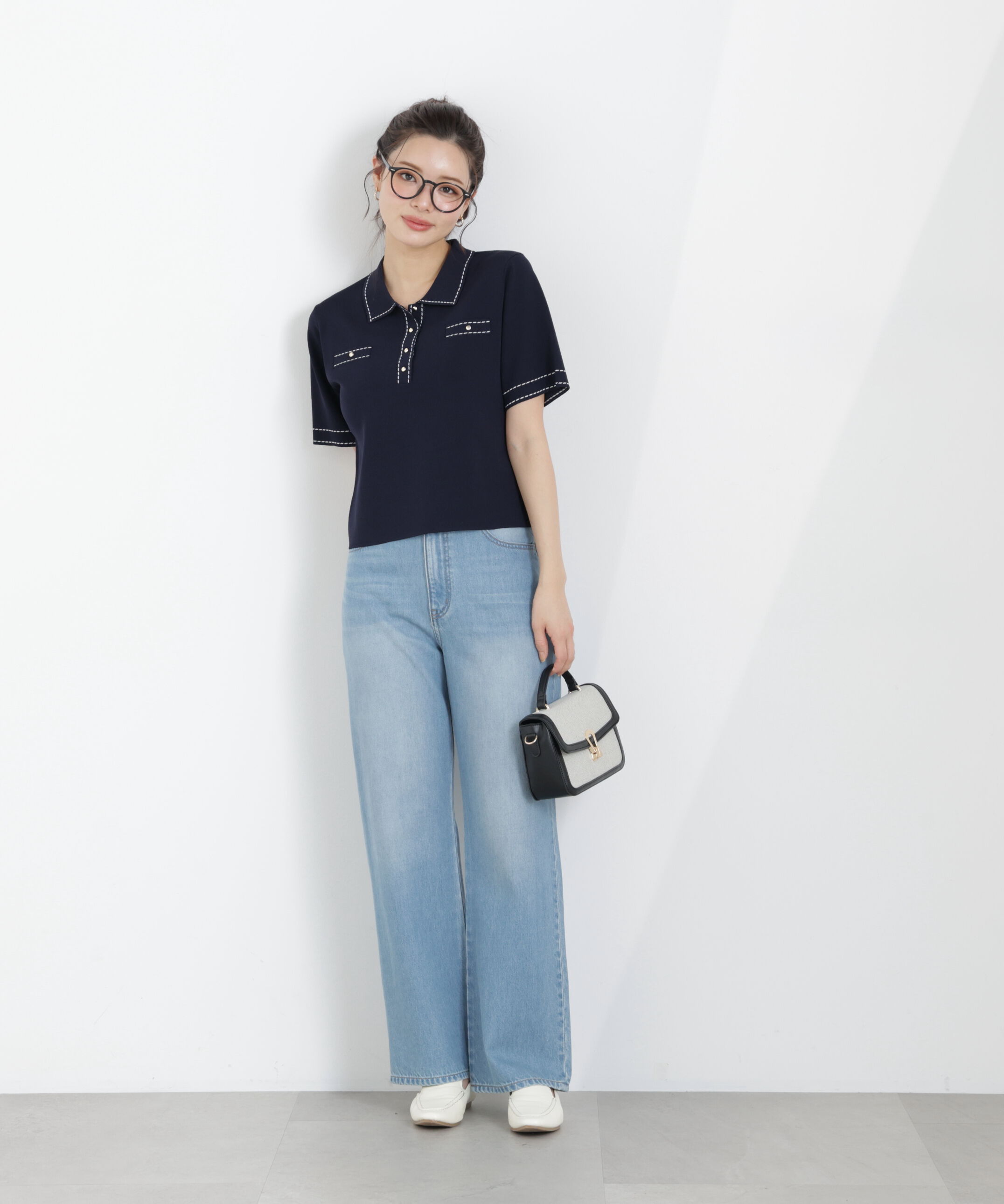 PROPORTION BODY DRESSING「〈a/mie〉テンセルストレートデニムパンツ　26SS」|その他|