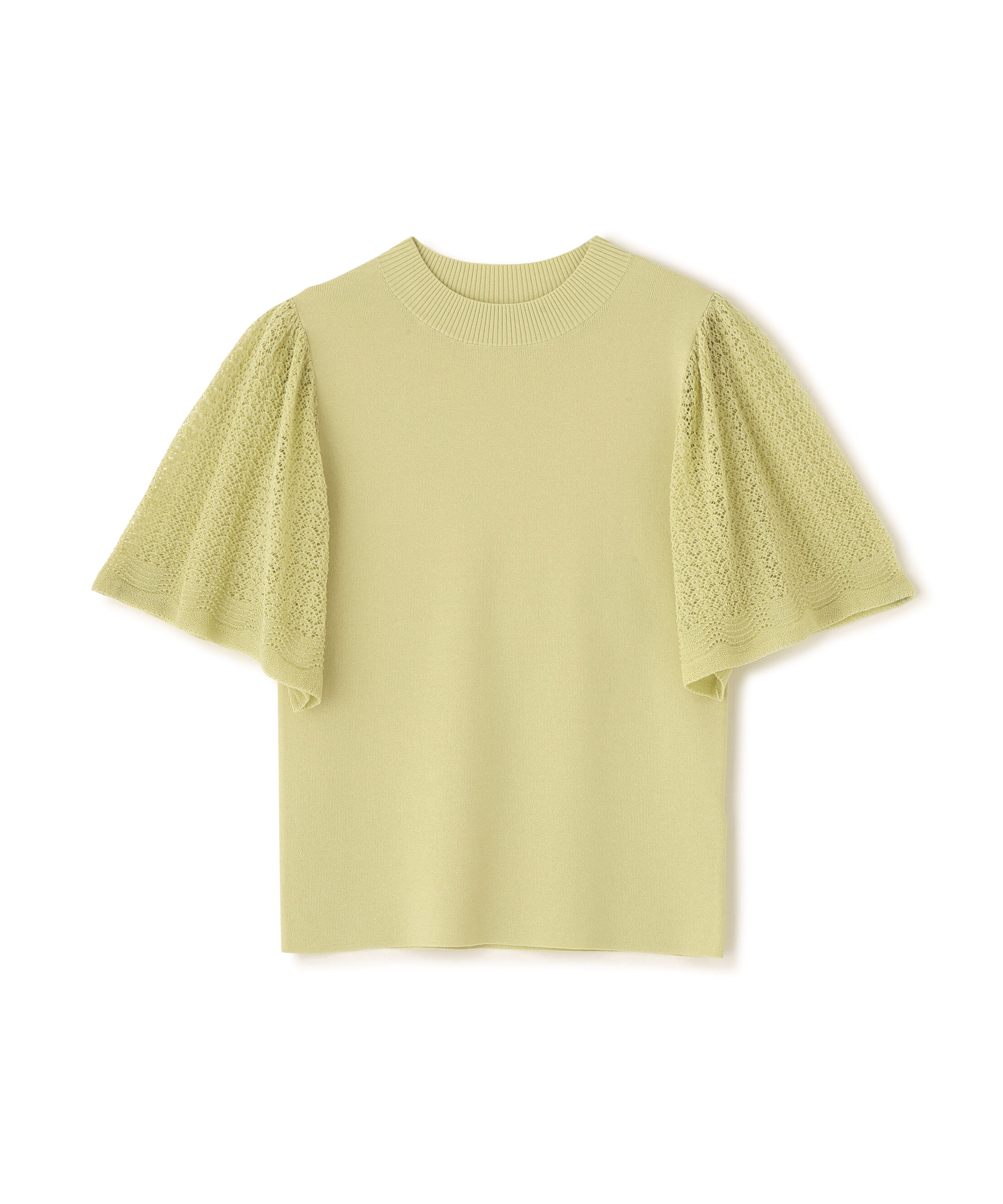 PROPORTION BODY DRESSING「透かし編みスリーブニット　26SS」|ニット・セーター|