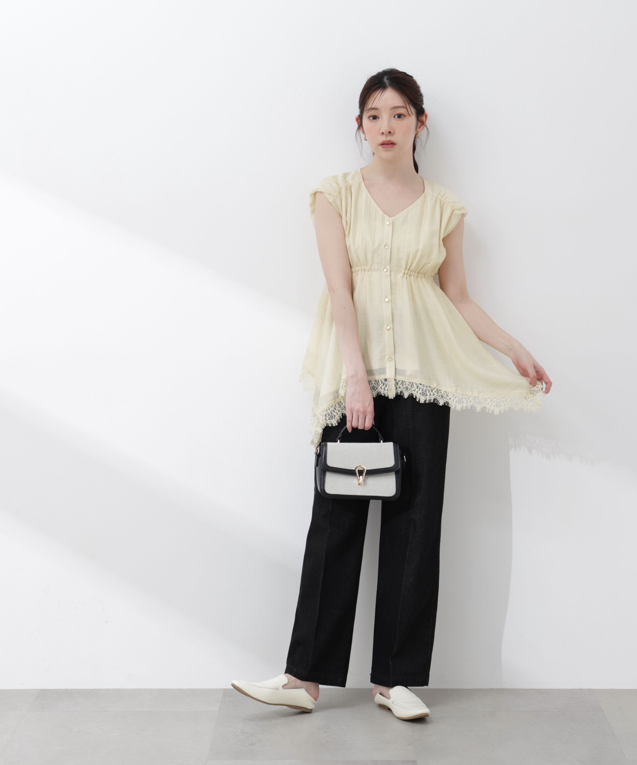 PROPORTION BODY DRESSING「ワイドフレアスラックスパンツ 26SS」|その他|
