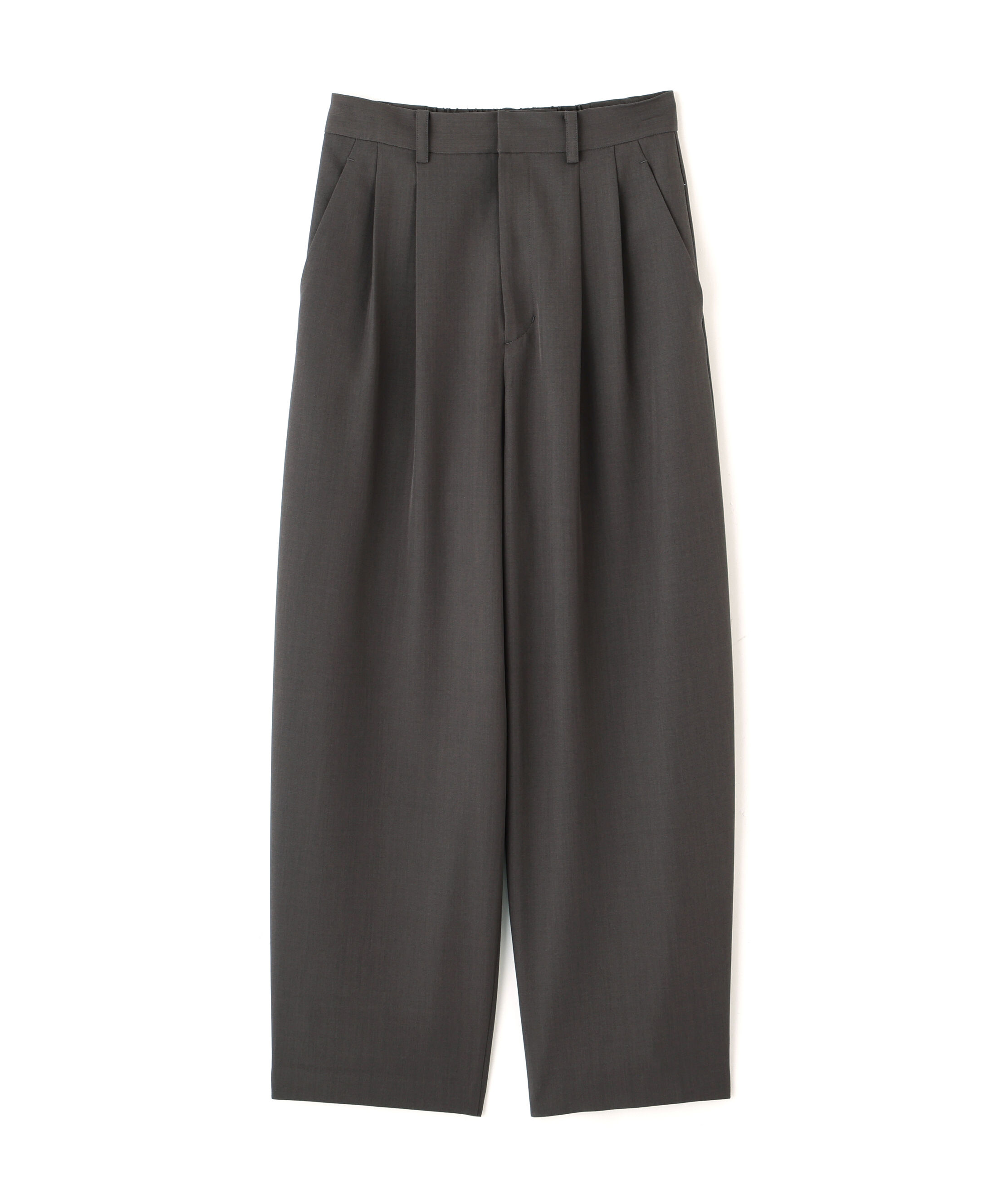 PROPORTION BODY DRESSING「〈a/mie〉バレルパンツ 26SS」|その他|チャコール2