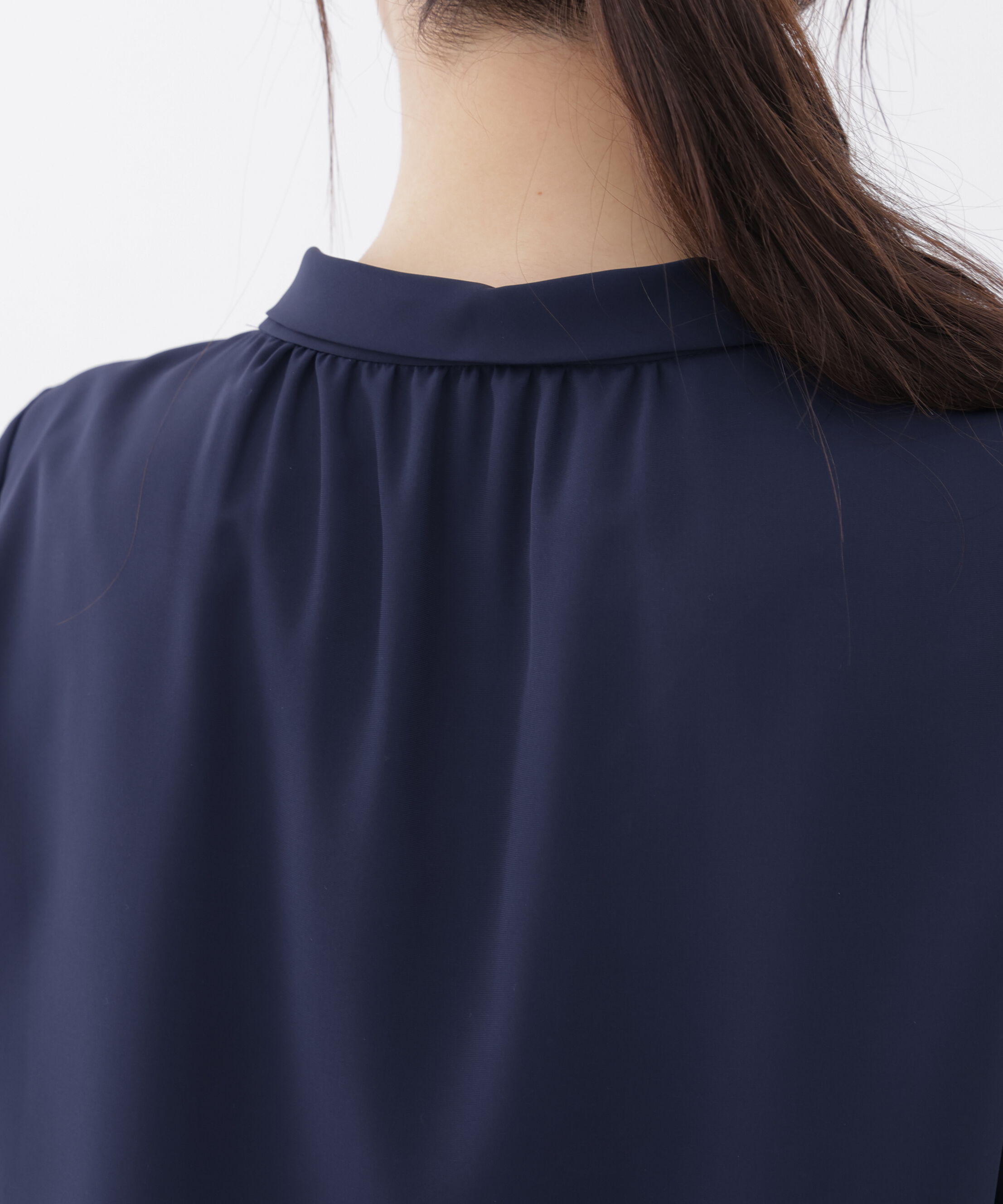 PROPORTION BODY DRESSING「チェーン付きフリルタイブラウス」|シャツ・ブラウス|