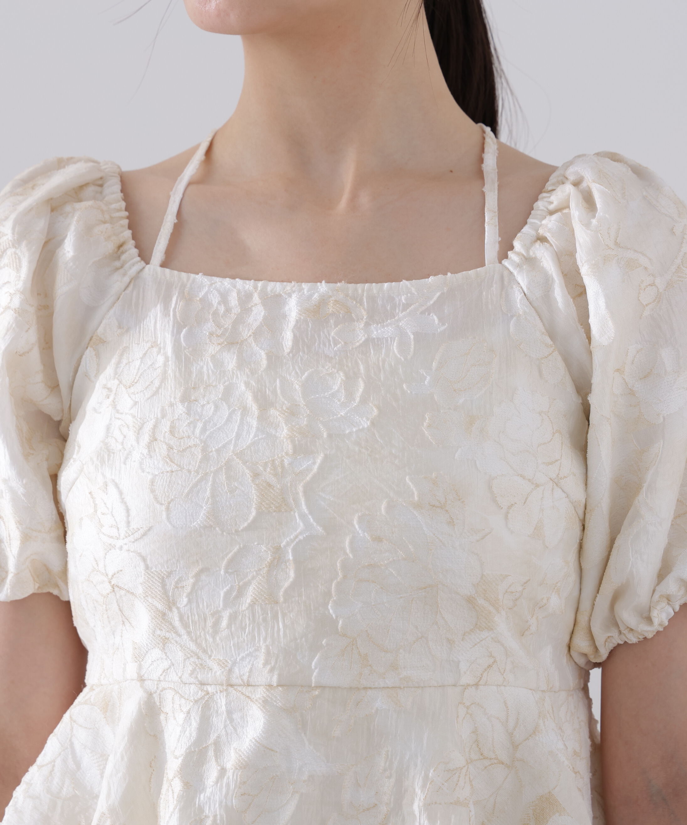 PROPORTION BODY DRESSING「＜Ｌ＞バルーンスリーブペプラムセットアップ」|ワンピース|