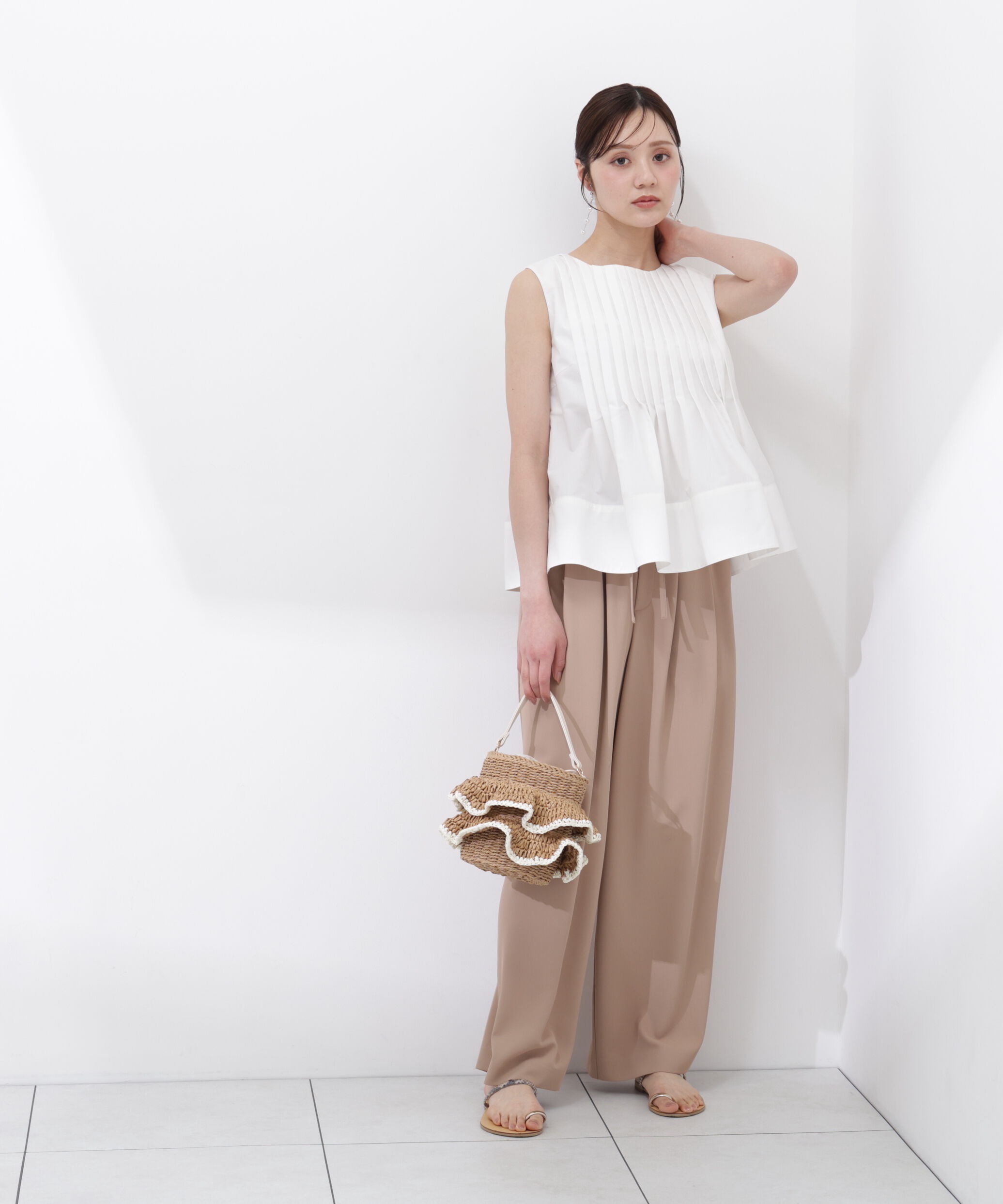 PROPORTION BODY DRESSING「フリルバケットバッグ」|その他|