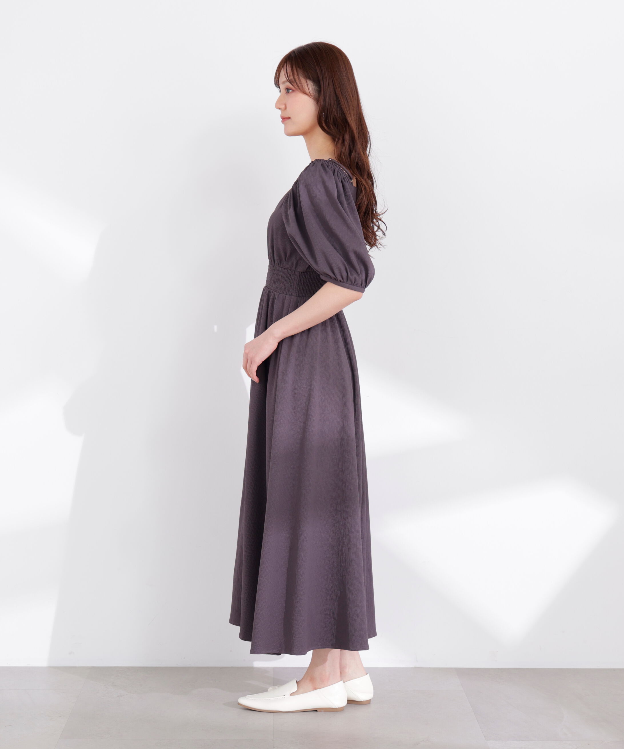 PROPORTION BODY DRESSING「2wayパフスリーブワンピース 26SS」|ワンピース|