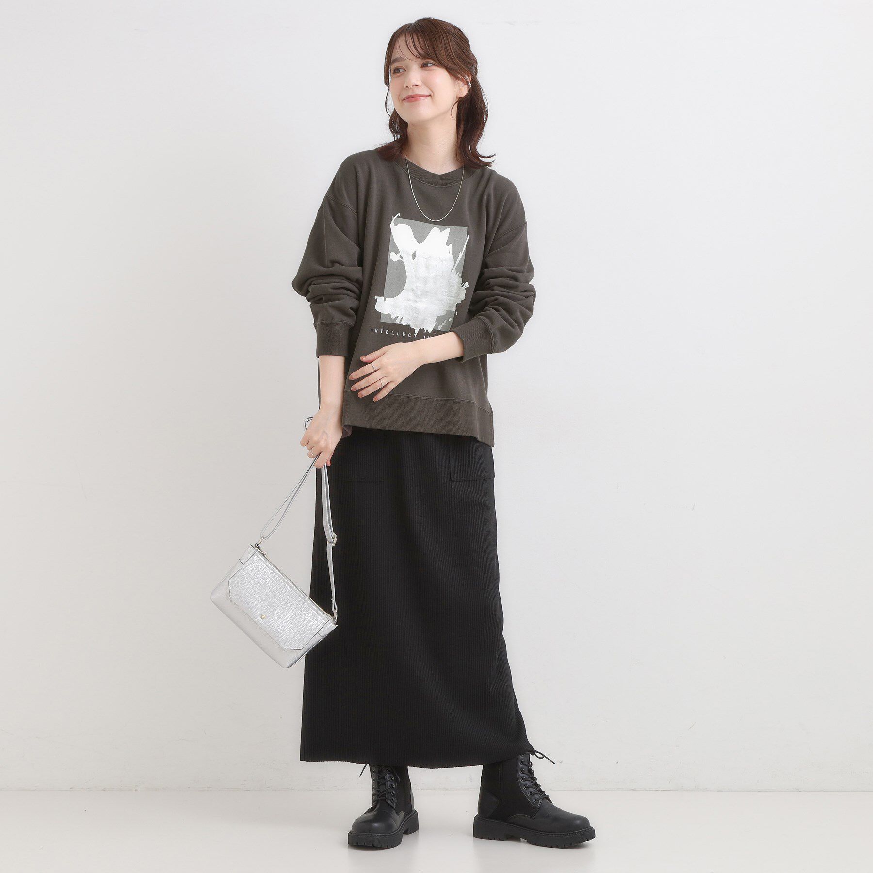 SHOO･LA･RUE「グラフィックアソート裏毛スウェット」|パーカー|