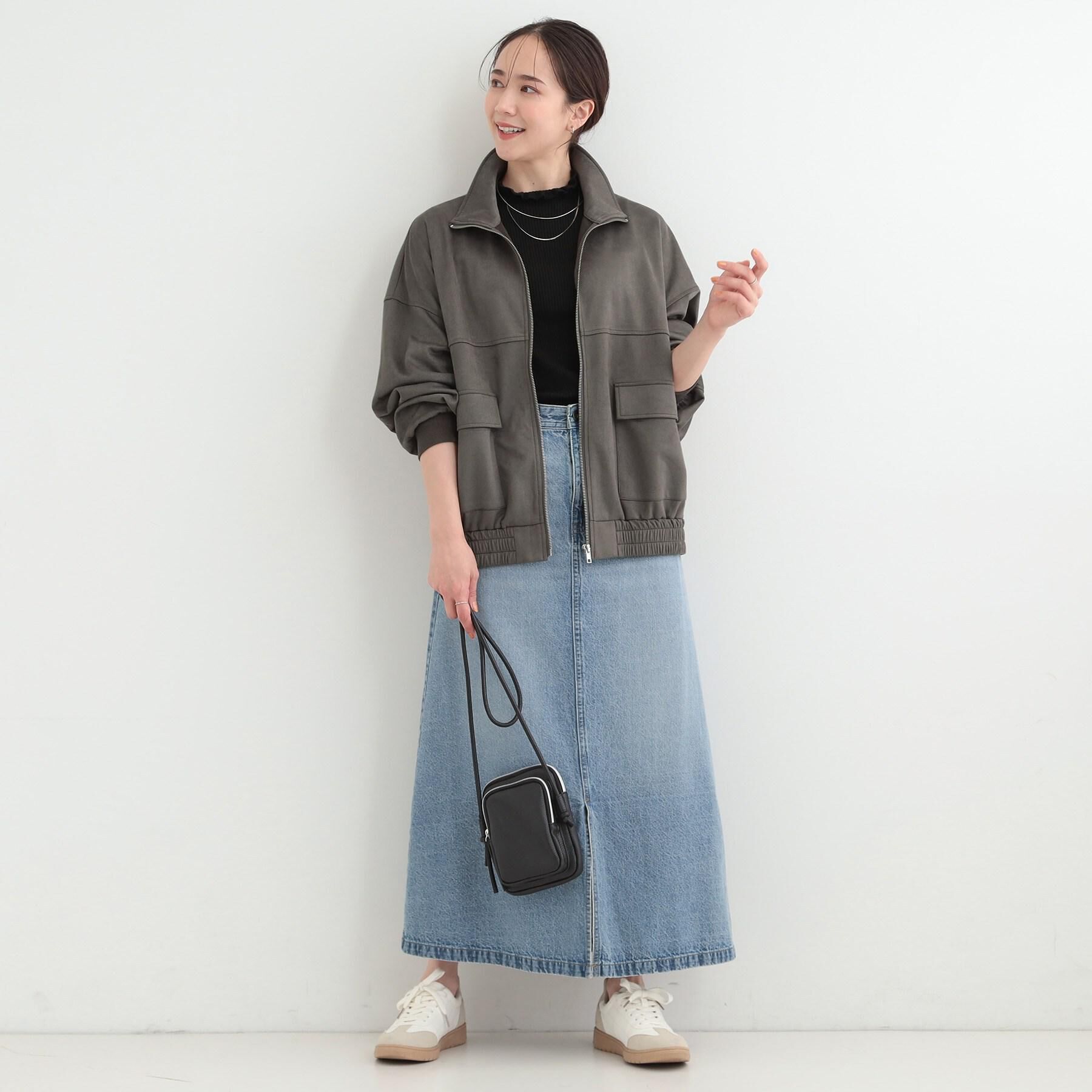 SHOO･LA･RUE「【洗濯機可/S-LL】ほどよいゆとりの もちっとやわらかリブニット」|ニット・セーター|