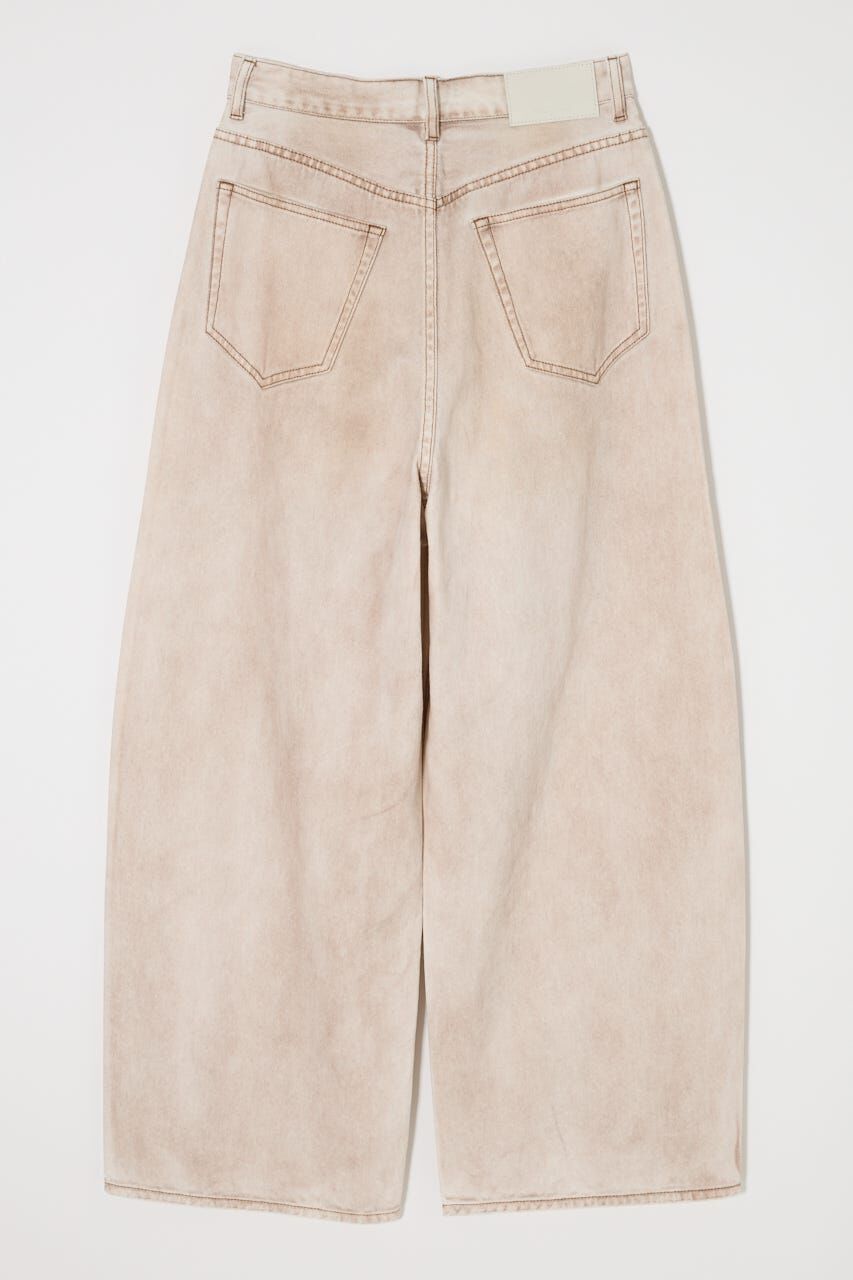 MOUSSY「DIRTY COCOON バギー」|デニム|