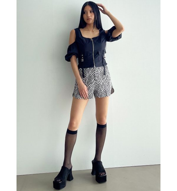 EMODA「フレアヒールカバーサンダル」|サンダル|