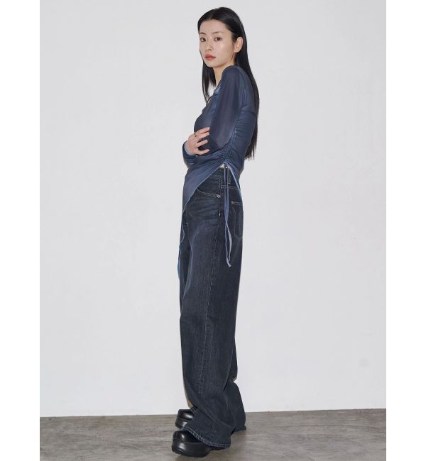 EMODA「【VEQUM】RIM WIDE JEANS」|デニム|