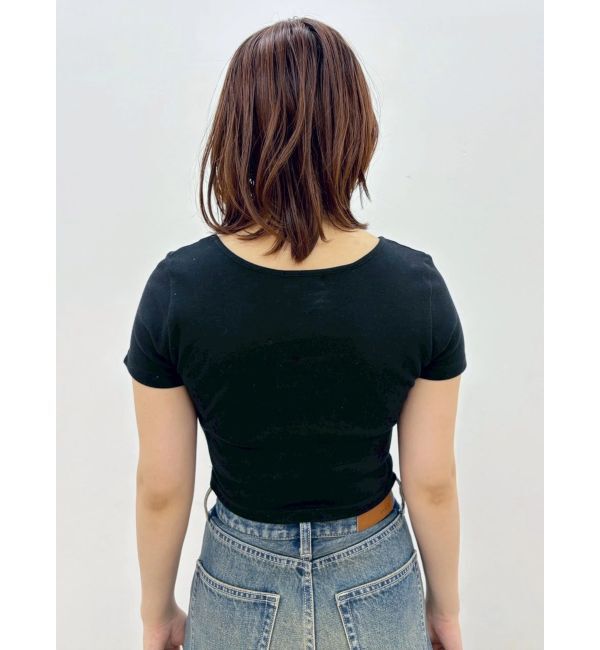 EVRIS「BASICシンプルショートTシャツ」|Tシャツ・カットソー|