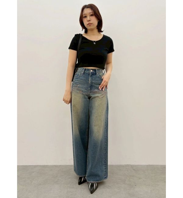 EVRIS「BASICシンプルショートTシャツ」|Tシャツ・カットソー|