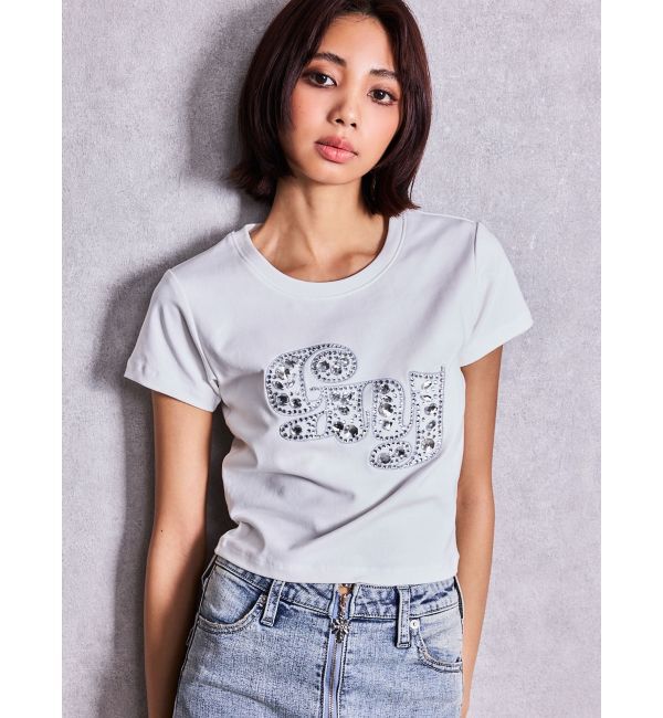 GYDA「gy bijou Tシャツ」|Tシャツ・カットソー|オフホワイト