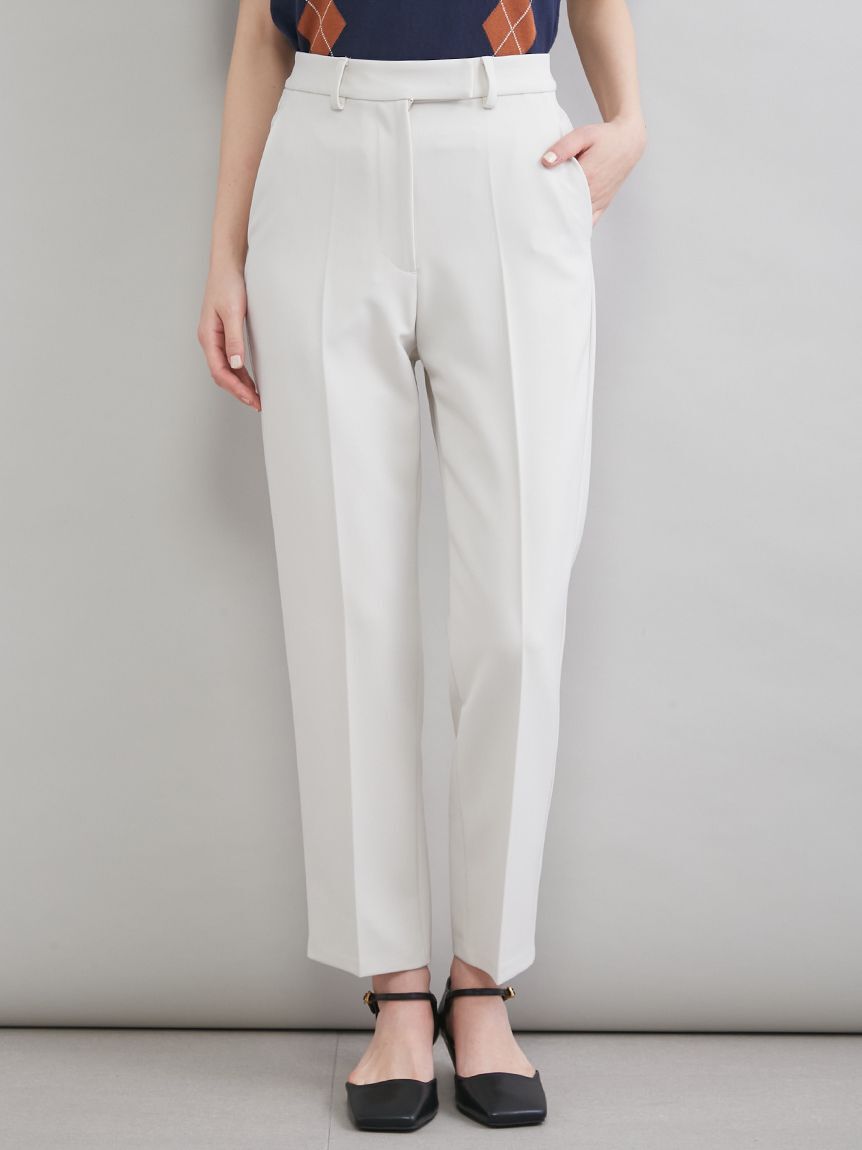 Mila Owen「【MILA PANTS】後ろゴムテーパードパンツ」|チノ|