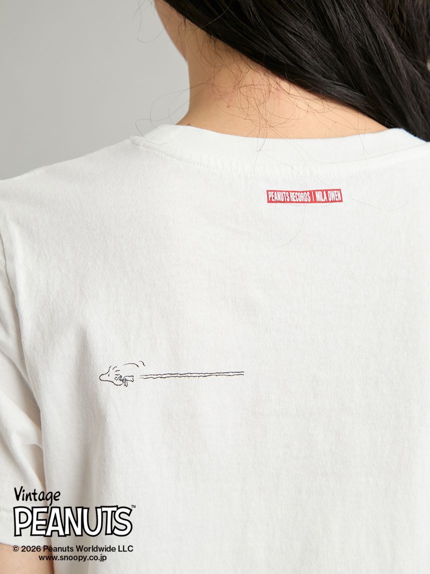Mila Owen「【PEANUTS RECORDS】スヌーピーＴシャツ」|Tシャツ・カットソー|