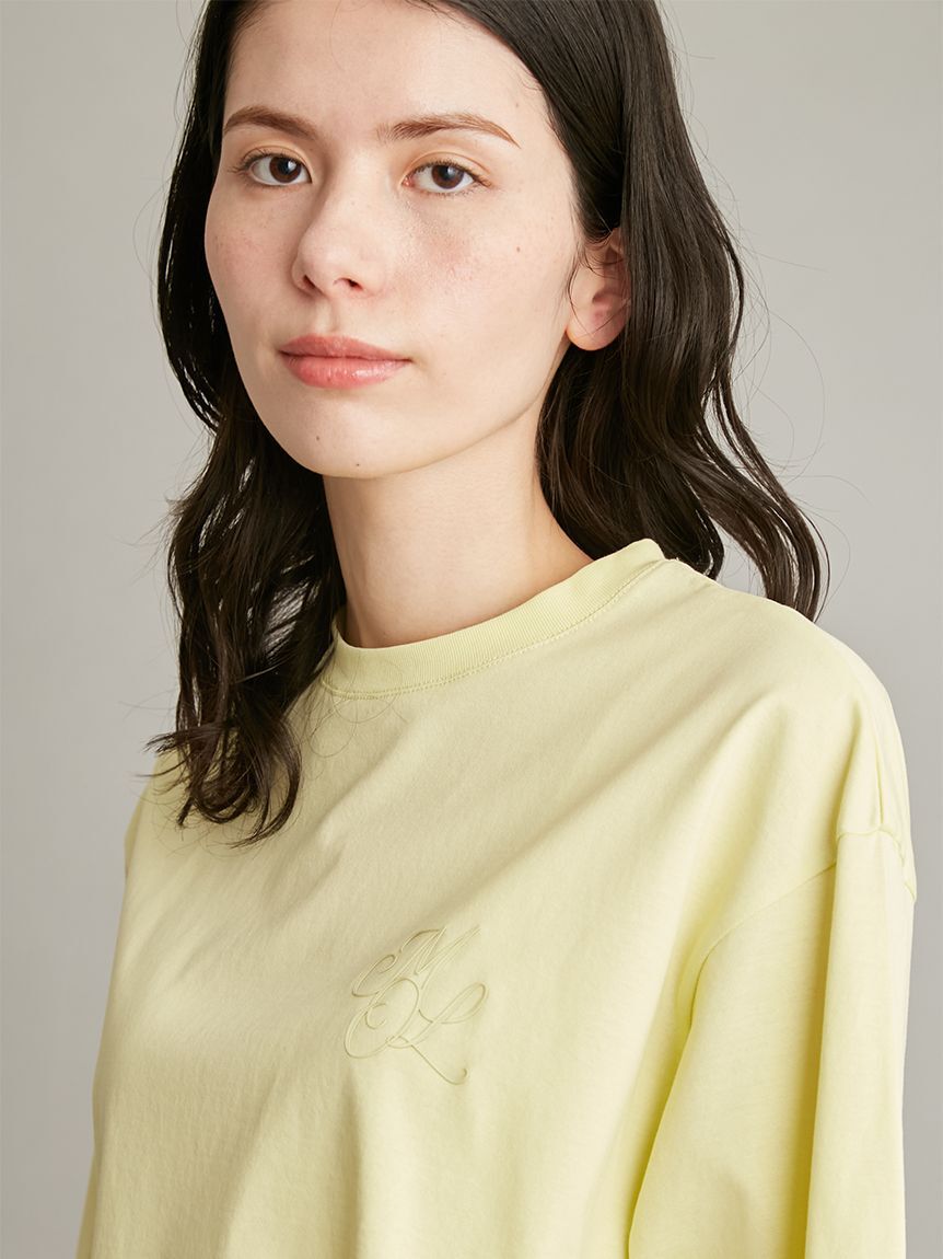 Mila Owen「【WEB限定カラー】ハイラインモノグラムＴシャツ」|Tシャツ・カットソー|