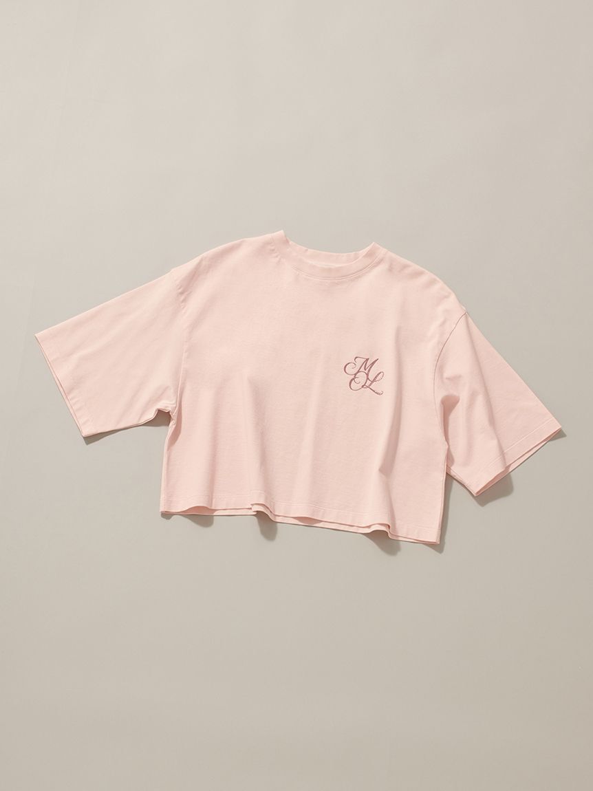 Mila Owen「【WEB限定カラー】ハイラインモノグラムＴシャツ」|Tシャツ・カットソー|