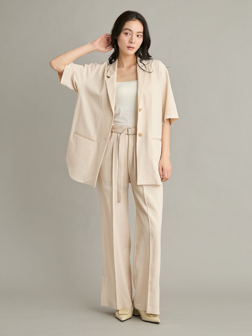 Mila Owen「【MILA PANTS】【UVカット】【接触冷感】イージーパンツ」|チノ|