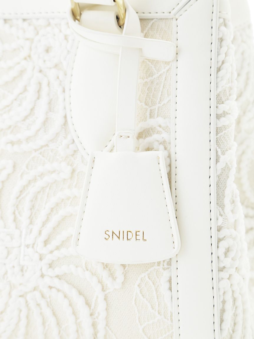 SNIDEL「バリエロゴバッグ」|ハンドバッグ|