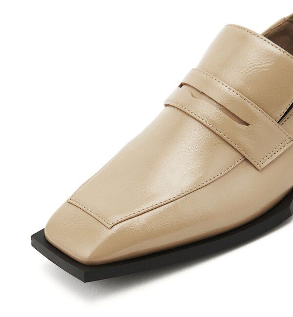 SY UNITED ARROWS「＜SY＞スクエアソフトローファー フラット20●&uarr;」|ローファー|
