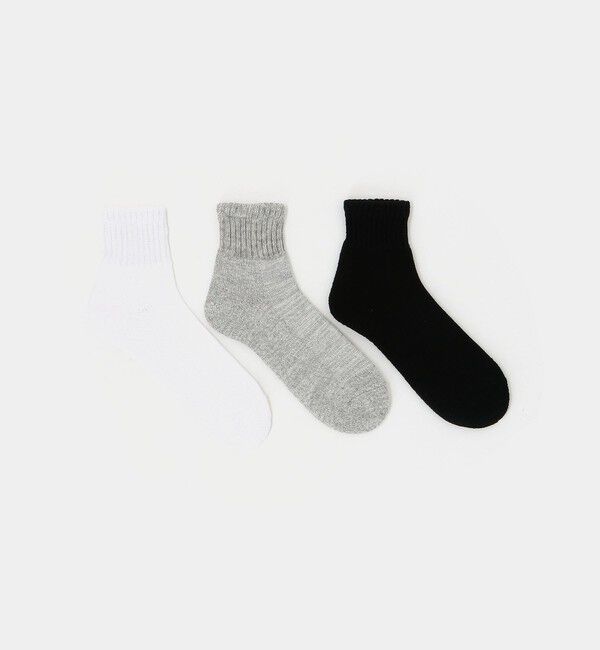 UNITED ARROWS green label relaxing「GLR クオーター 3P ソックス」|ソックス|その他6