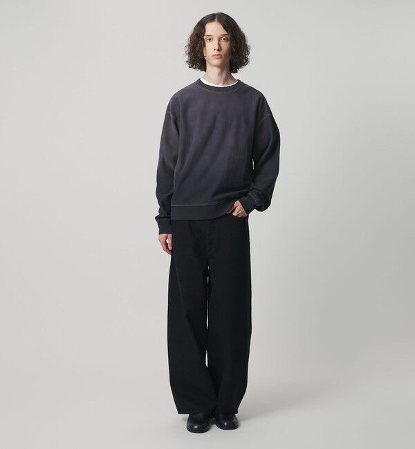 MONKEY TIME「サンフェード フレンチテリー クルーネック スウェット」|Tシャツ・カットソー|