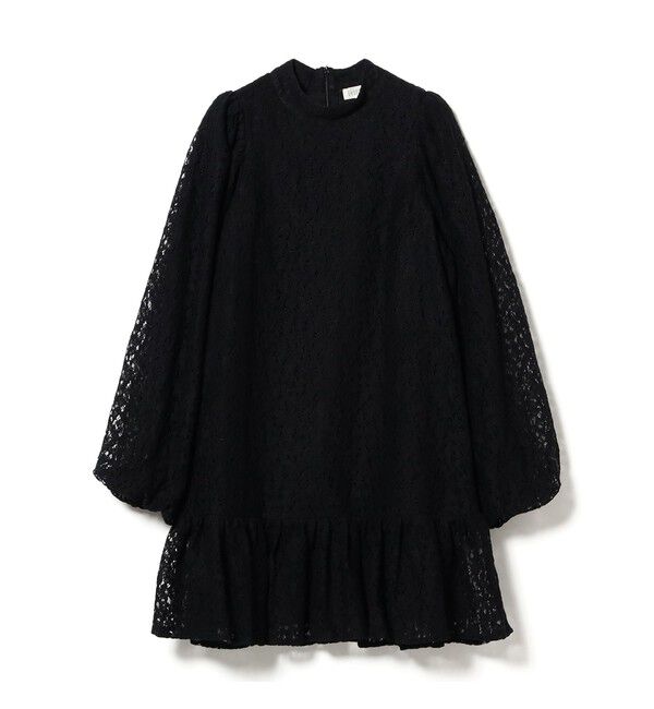 Ray BEAMS 「GHOSPELL / Rey Lace Mini Dress」|ワンピース|BLACK