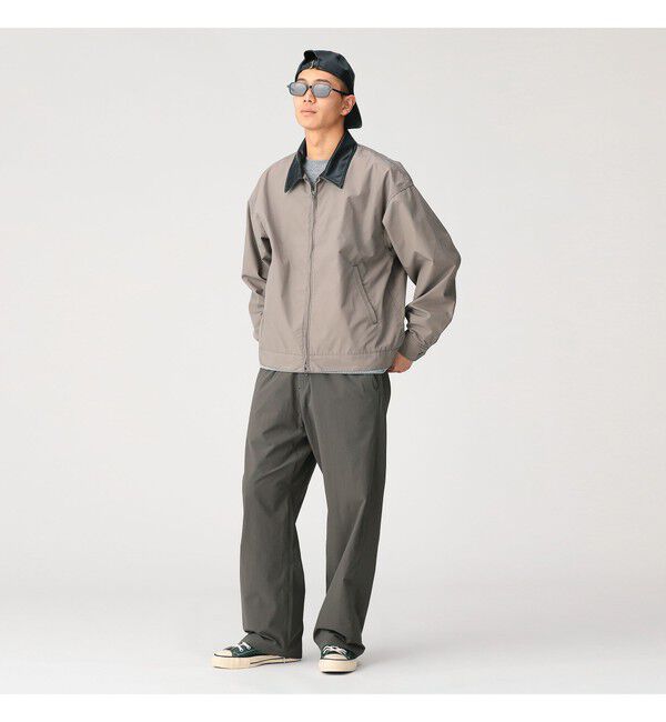 BEAMS「BEAMS｜【別注】Gramicci / 4WAYストレッチ ナイロン スラックス｜グラミチ 別注｜ 紫外線カット 接触冷感」|スラックス|