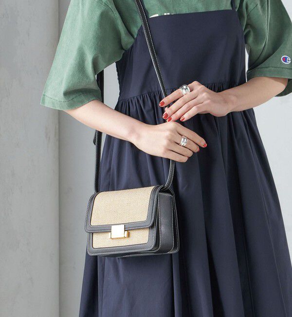 SHIPS for women「kabinett:BOX BAG MINI LINEN ◇」|ショルダー・メッセンジャー|