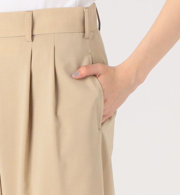 Ballsey「【一部WEB先行予約】ポリエステルツイル ２タックスラックスパンツ」|その他|