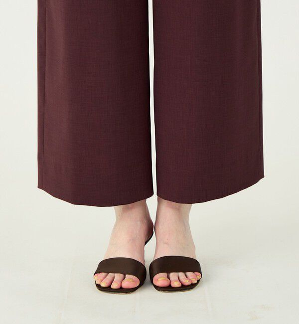 Ballsey「【一部WEB先行予約】ポリエステルツイル ２タックスラックスパンツ」|その他|